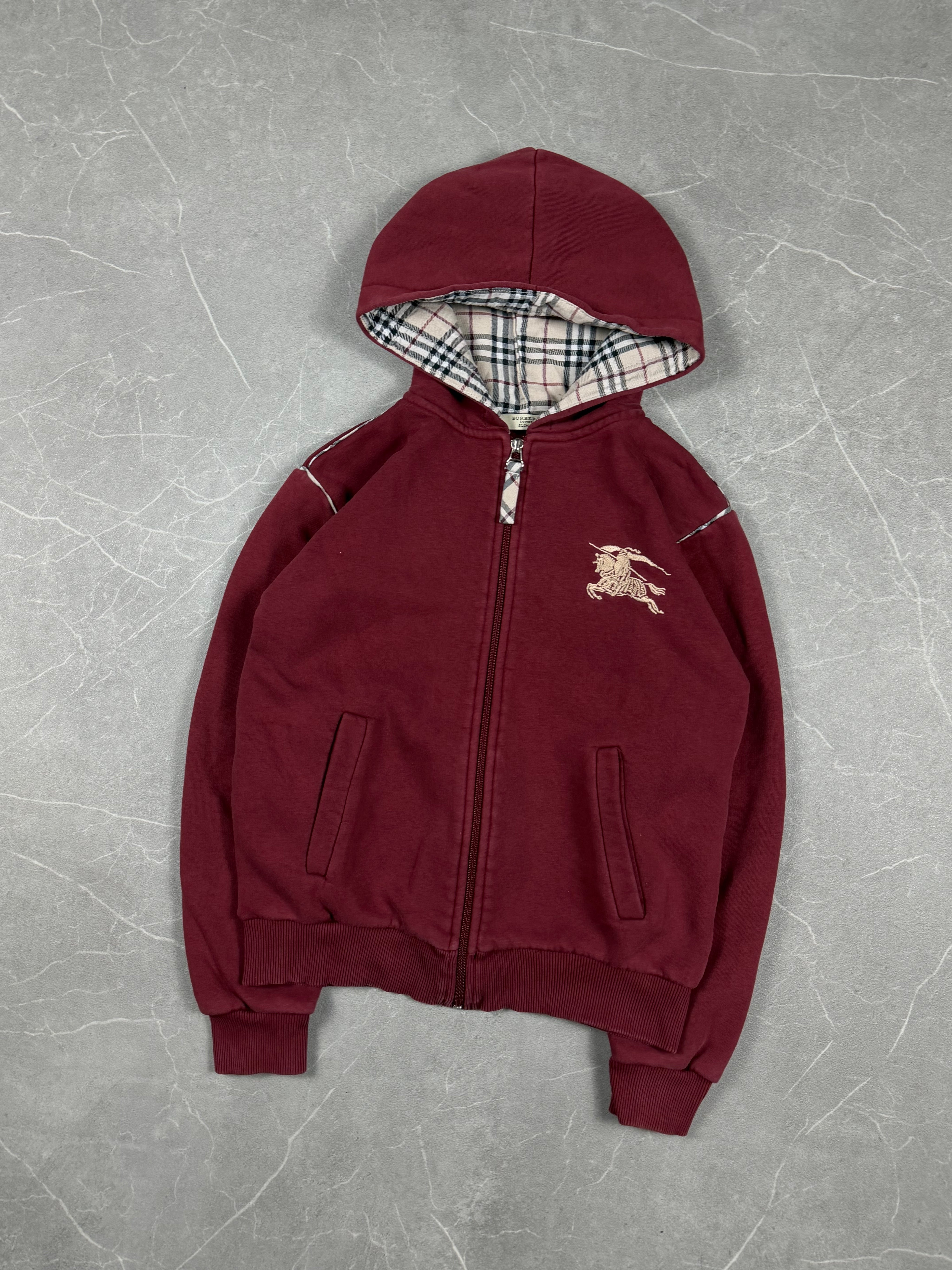 Burberry vintage monogram Zipper (XS)