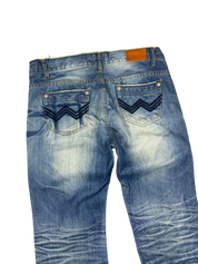 Crazy Washed Bootcut Jeans (S)