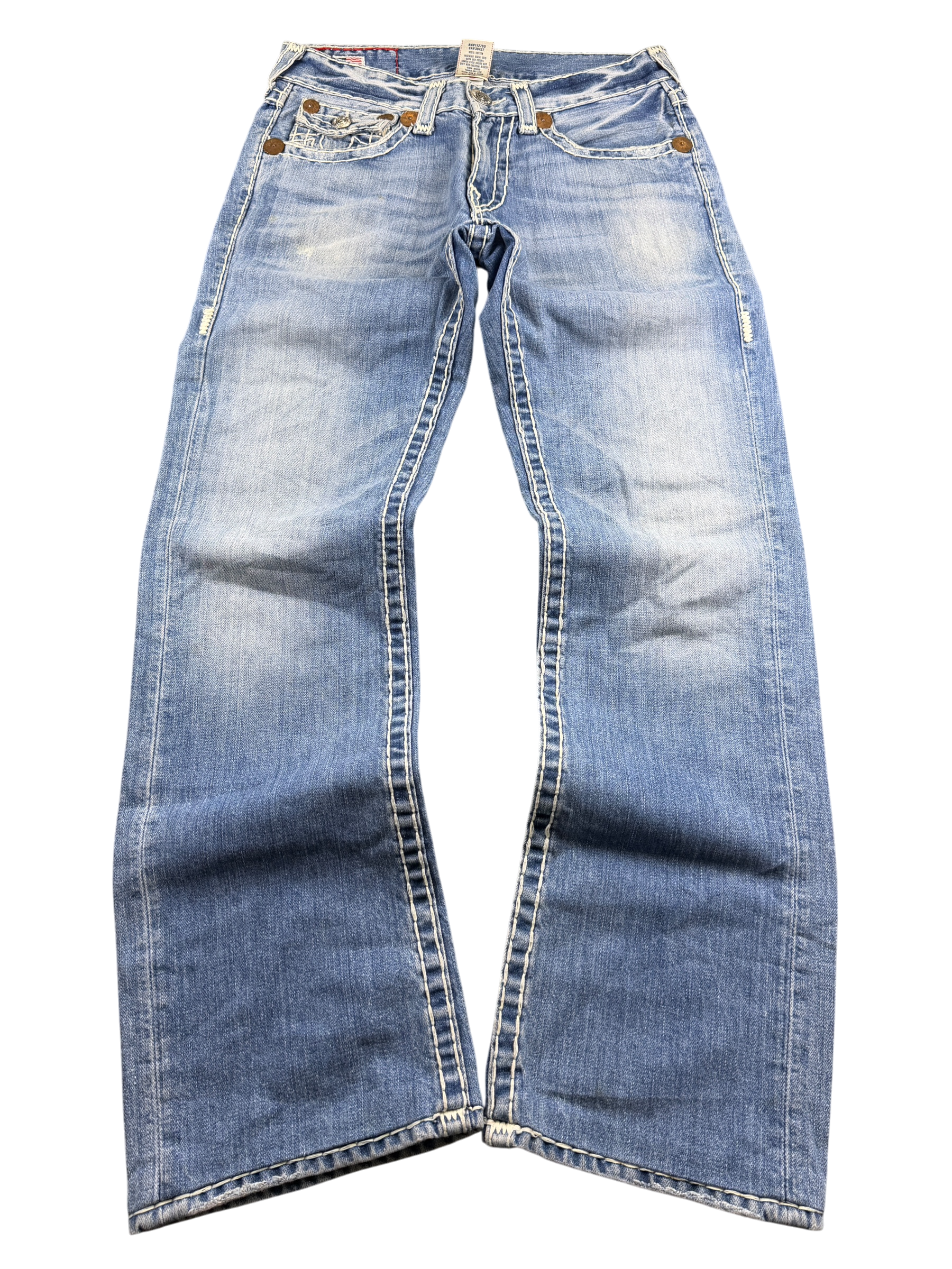 True Religion vintage washed Straight Jeans (S)