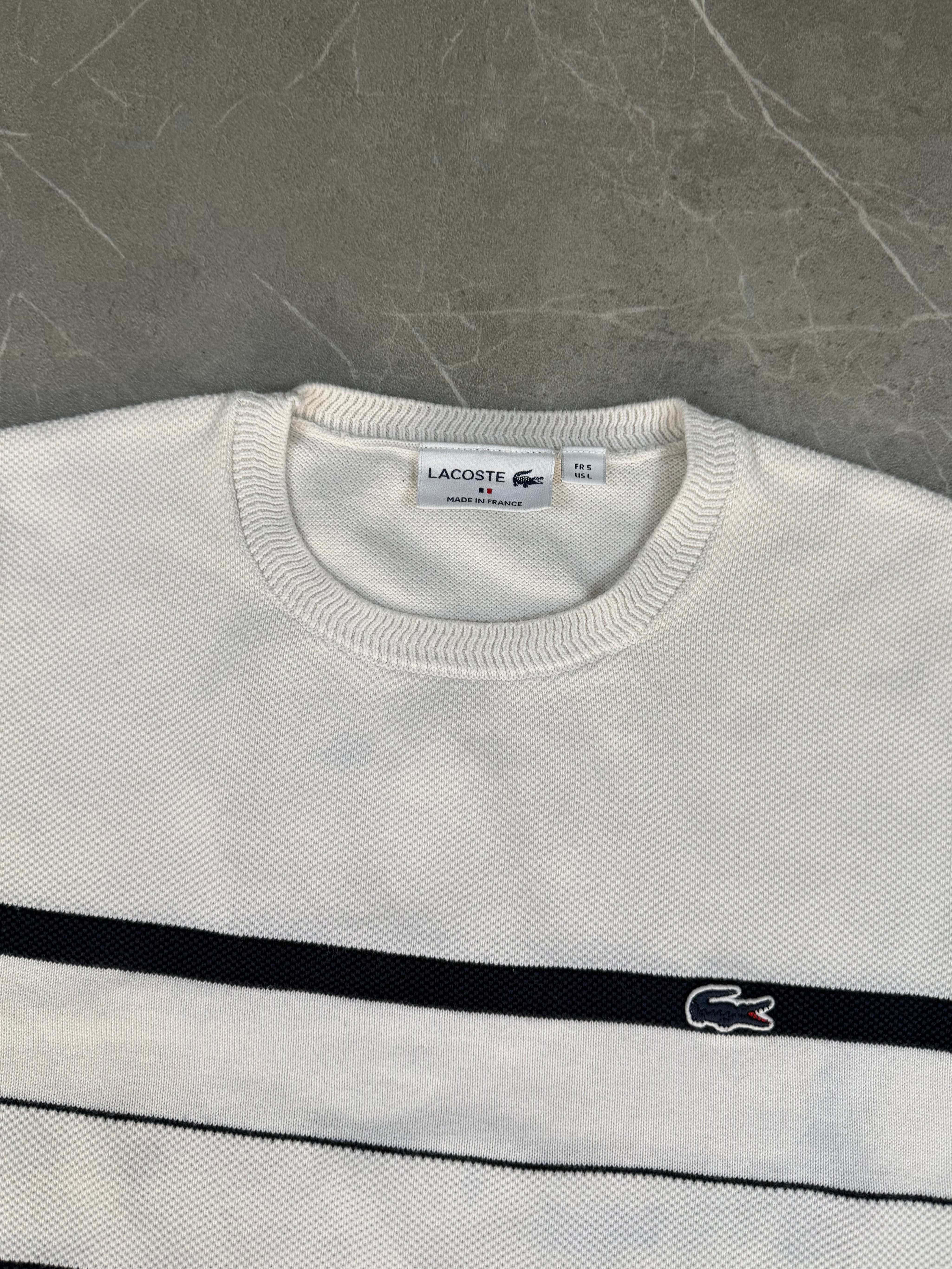 Lacoste striped Sweater (M)