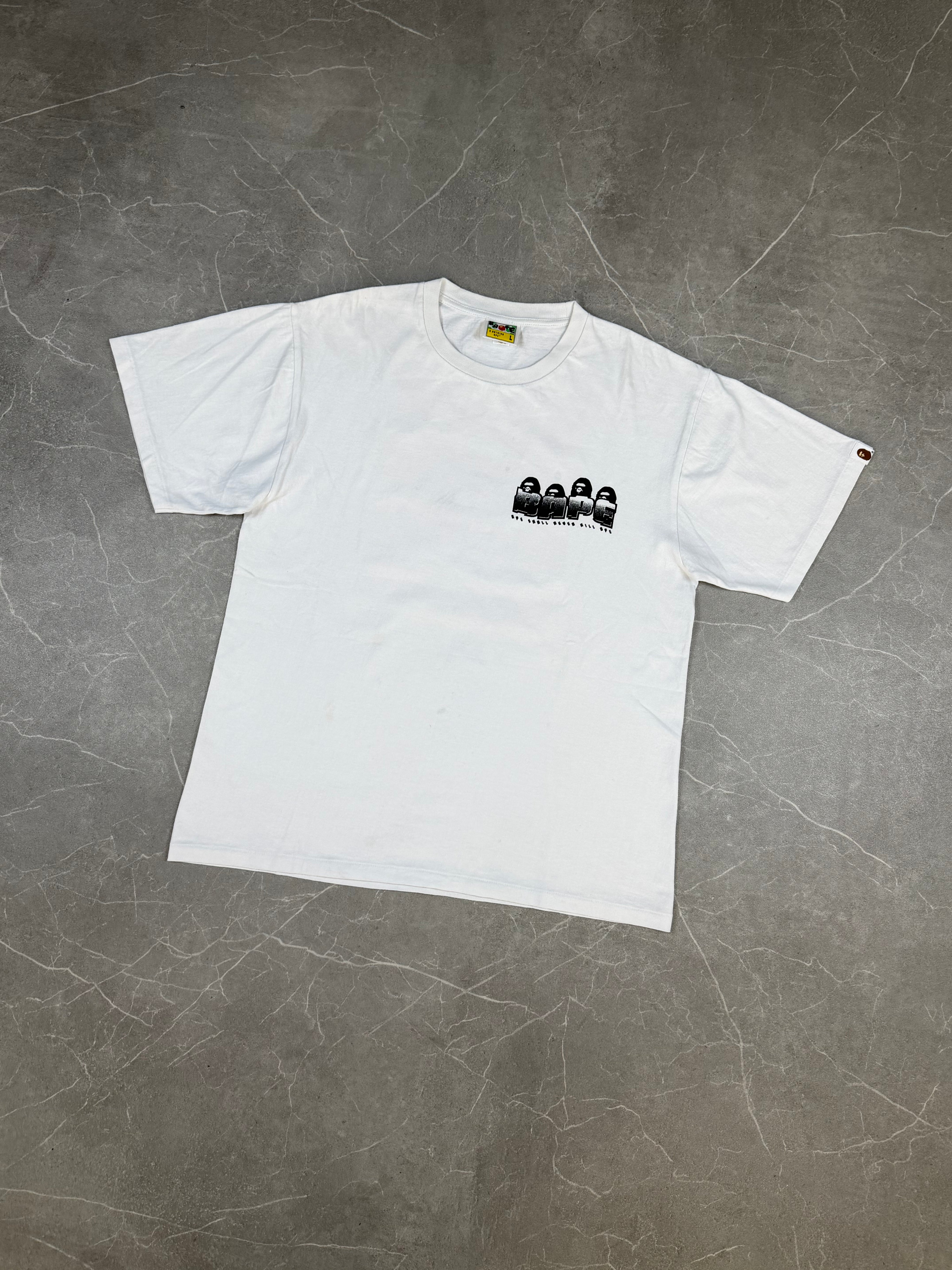 Bape Stroke Camo Distortion Tee (M-L)