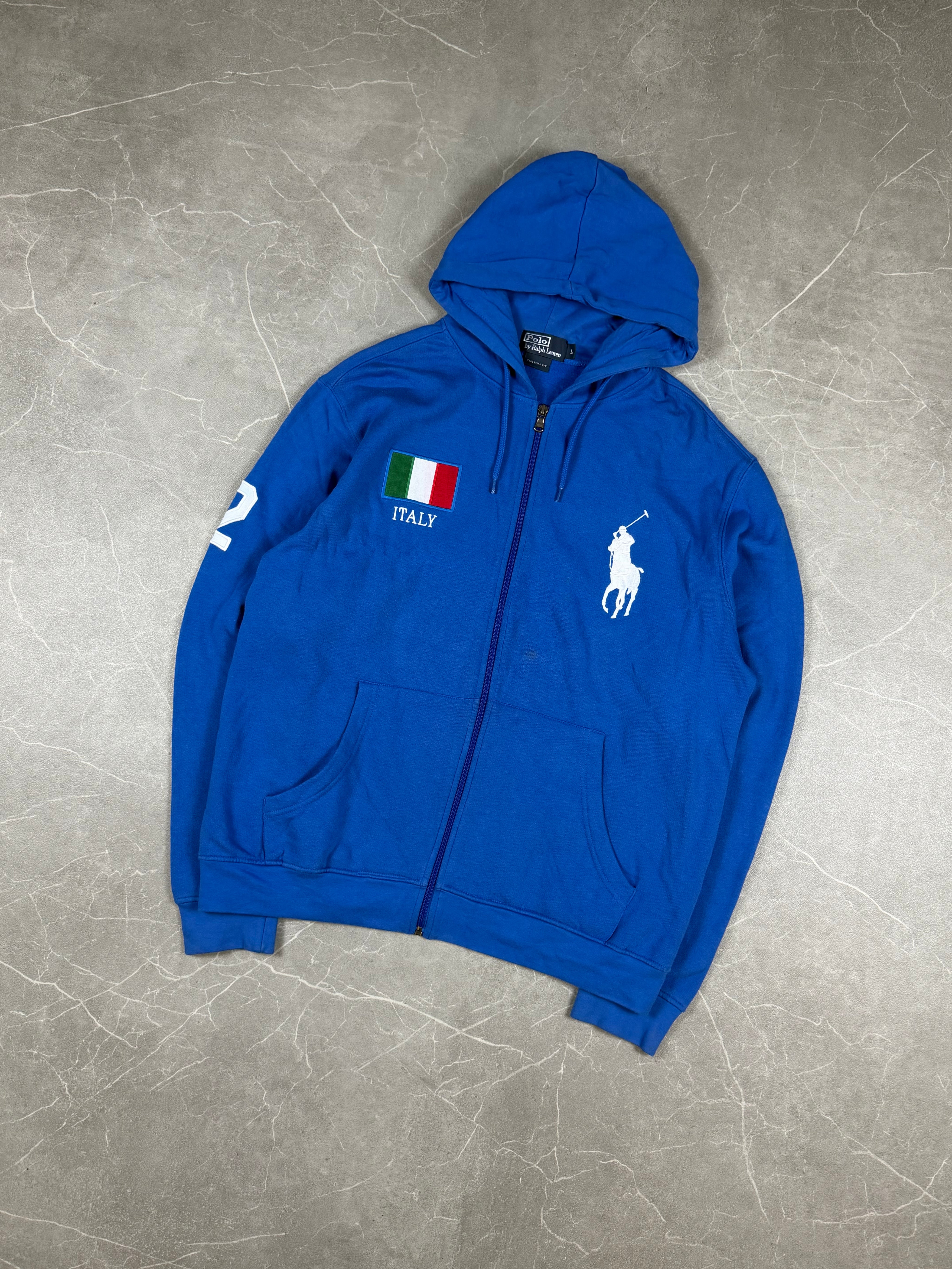 Ralph Lauren Big Pony ITALIA Zip (L)
