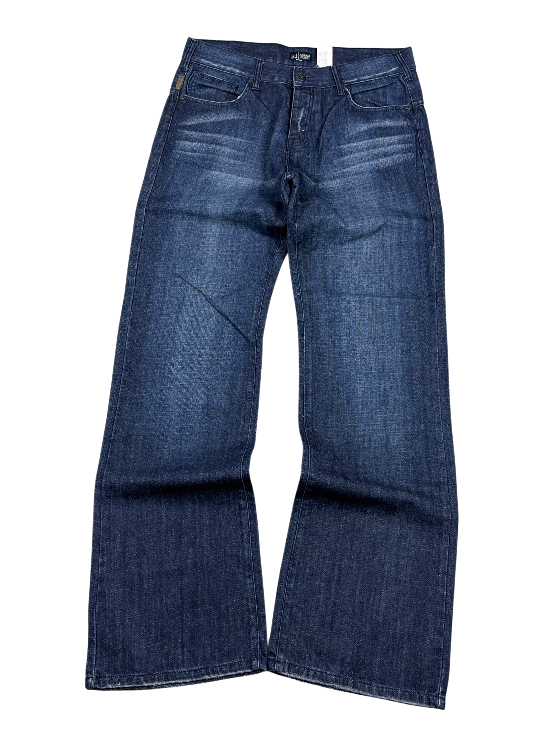 Armani Vintage Washed Bootcut Jeans (L)