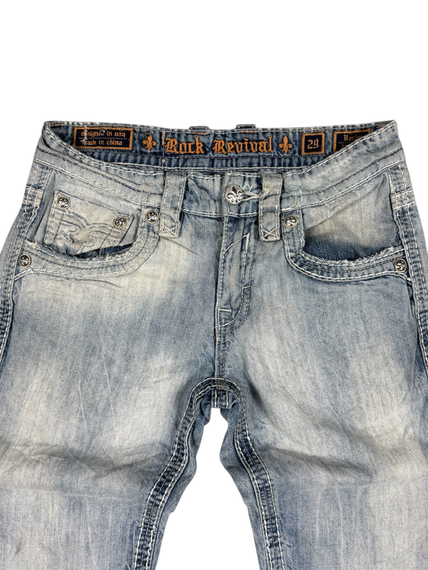 Rock Revival Straight-Fit Jeans (S)
