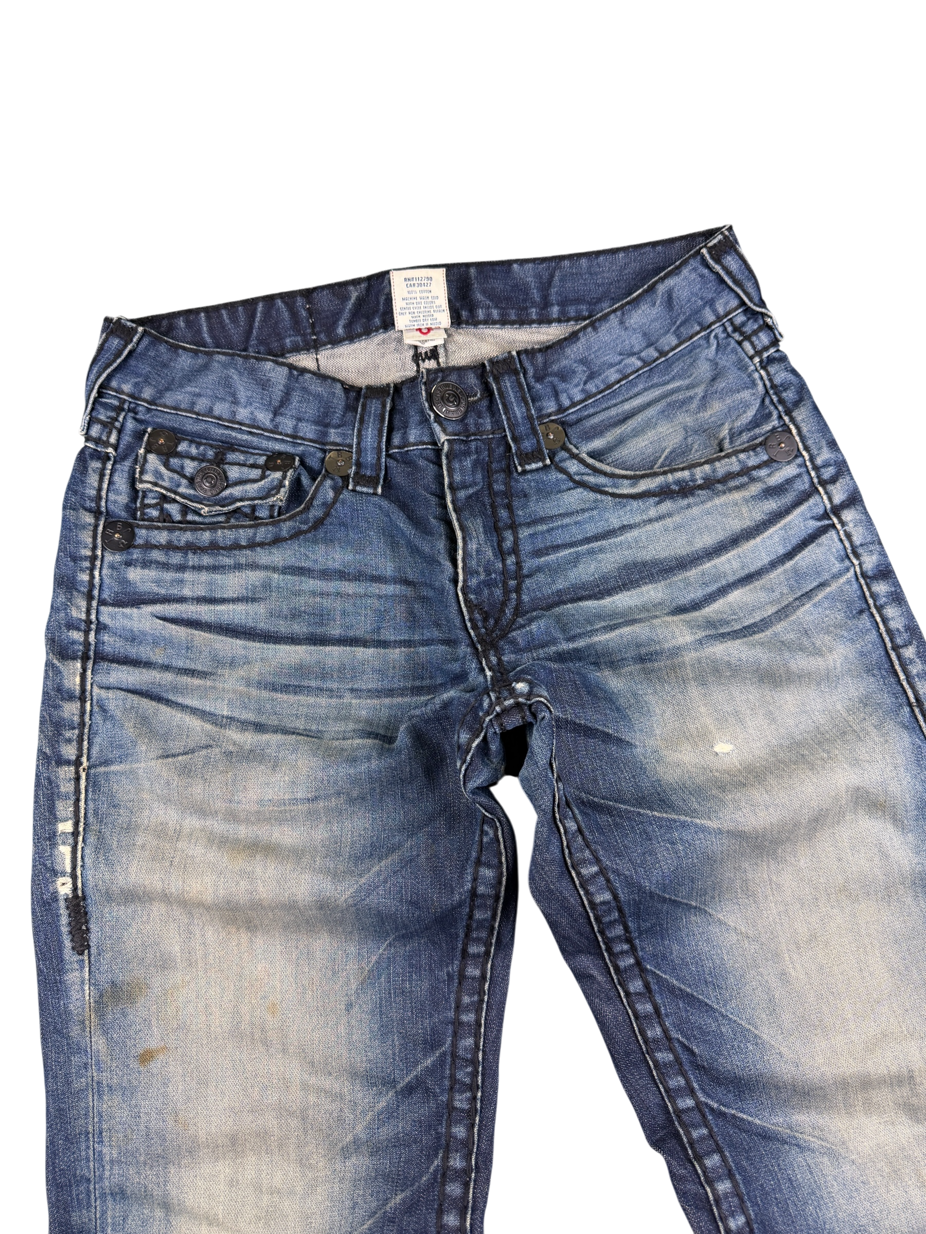 True Religion vintage washed Bootcut Jeans (M)