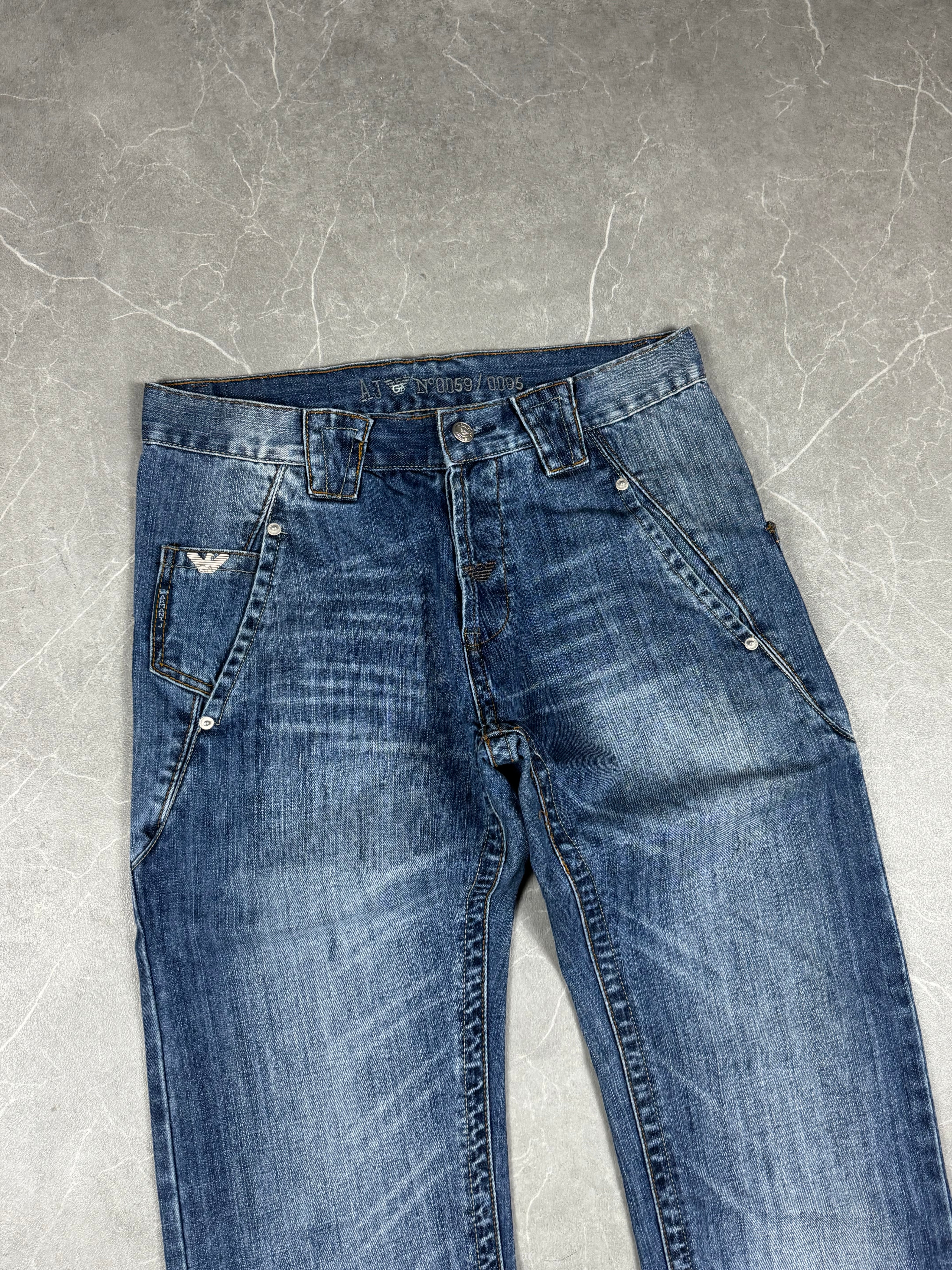 Armani Big Logo Jeans (M)