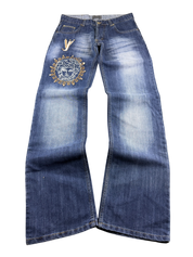Versace vintage Big Logo Bootcut Jeans (S)