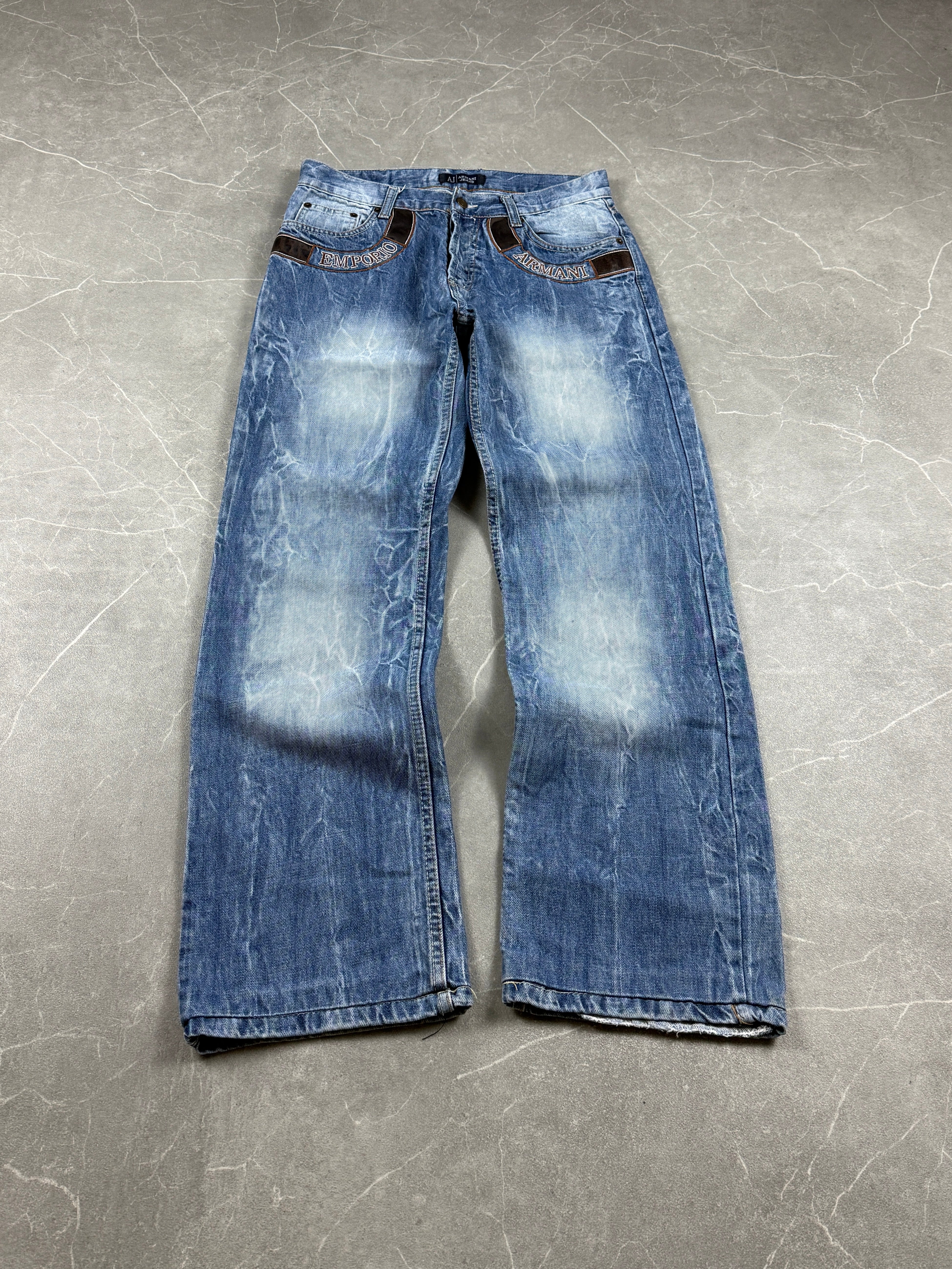 Armani washed jeans (S)