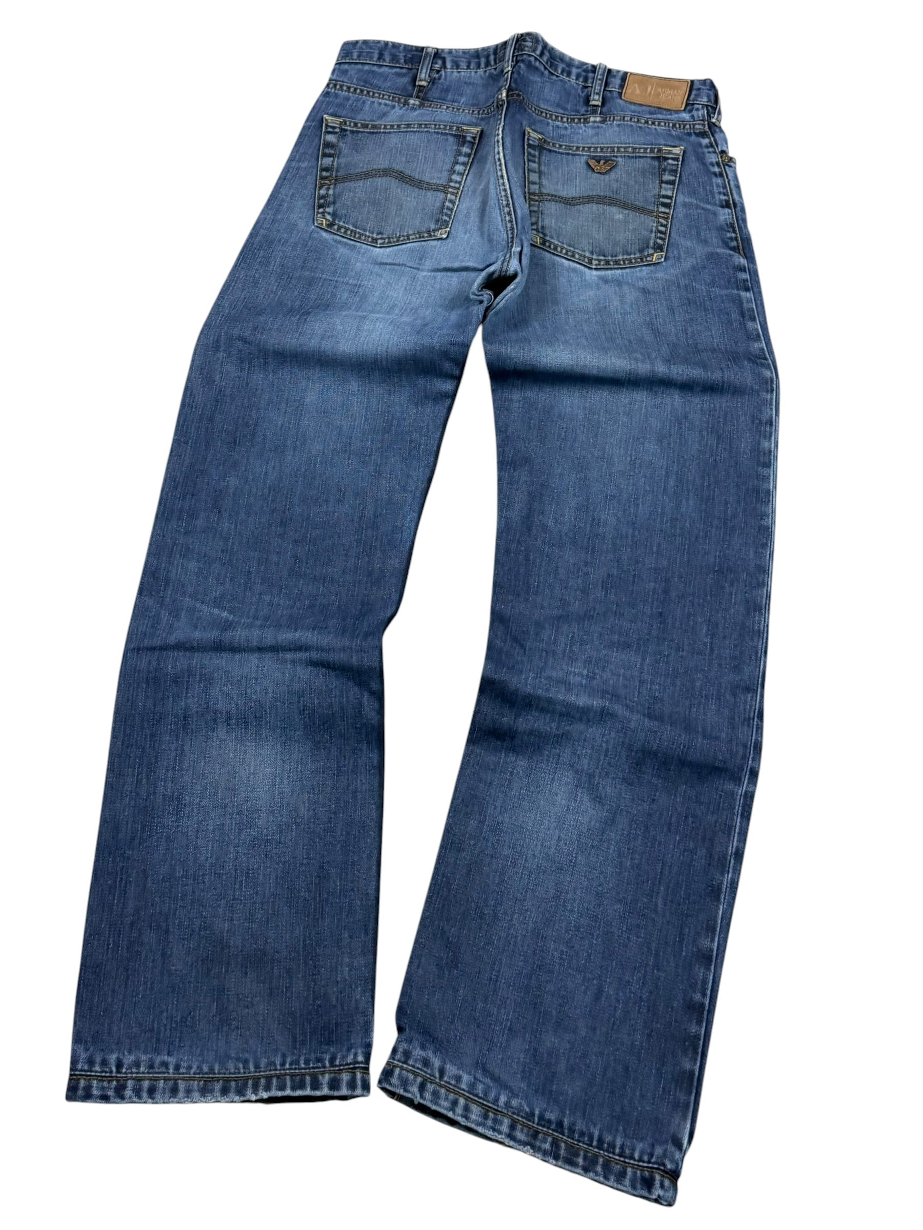 Armani Straight-Fit Jeans (S)