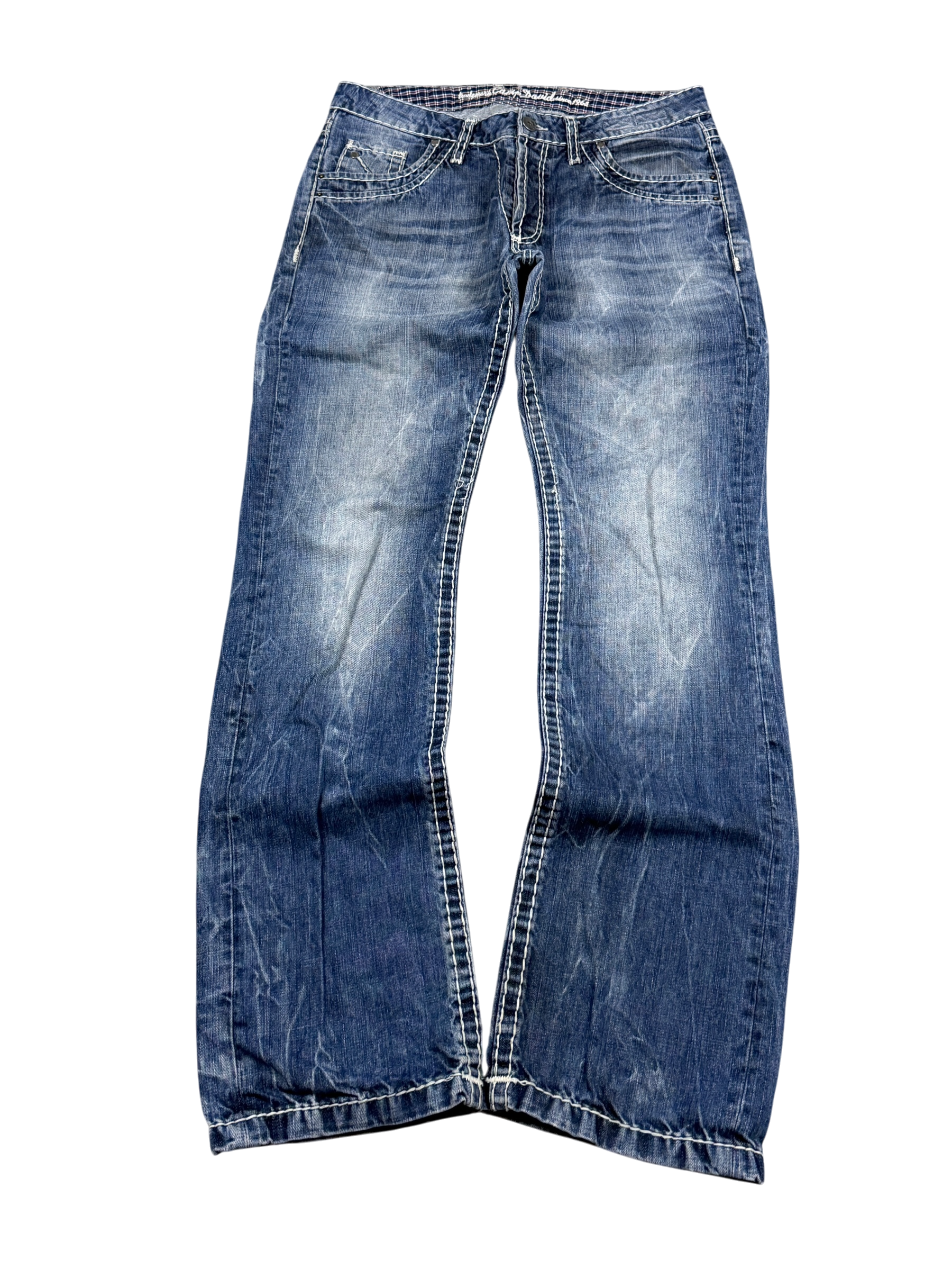 Camp David Washed Straight Jeans (L)