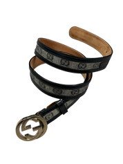 Gucci Monogram Belt *WOMEN (95cm)