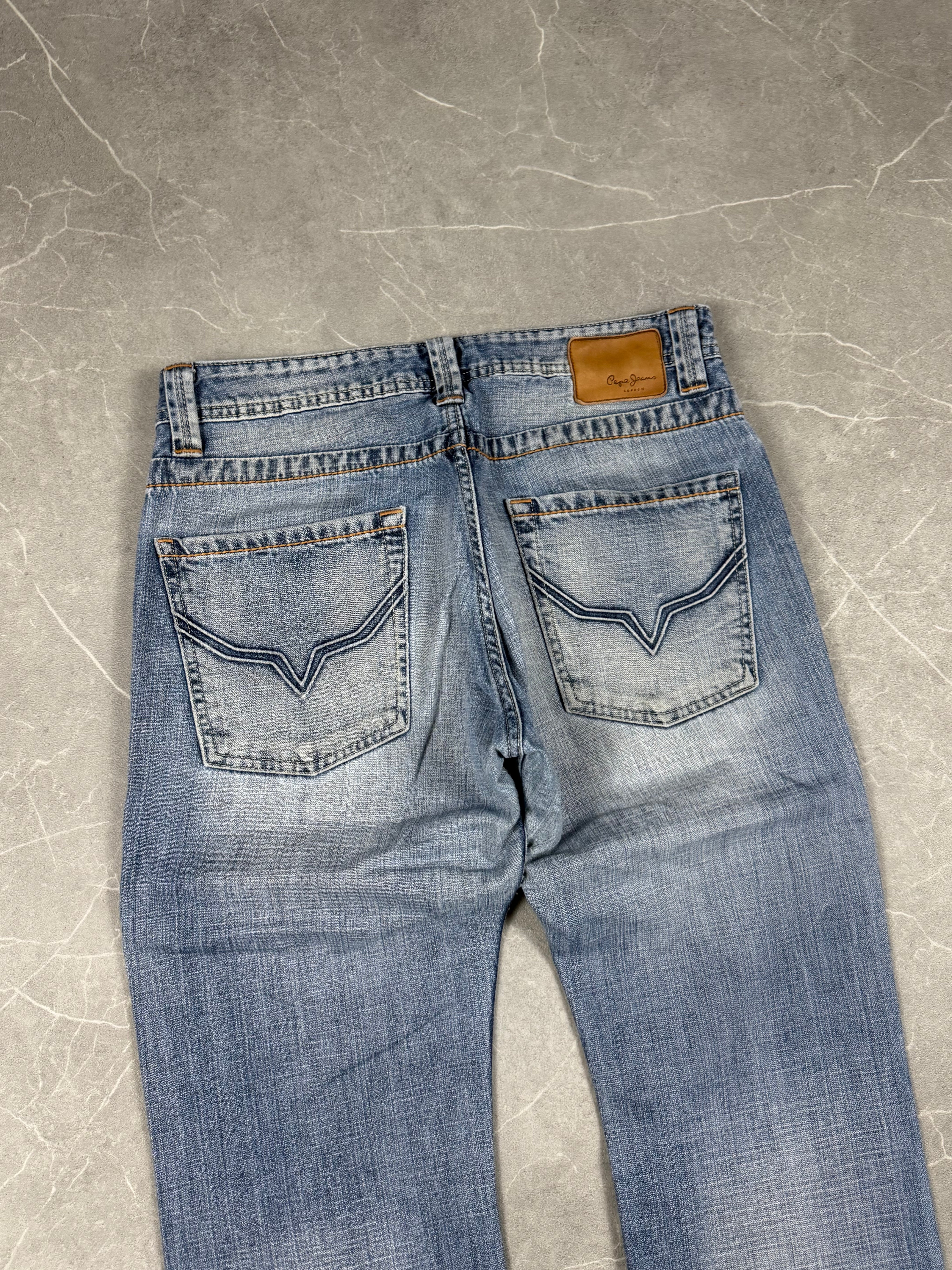 Vintage washed Straight Jeans (M)
