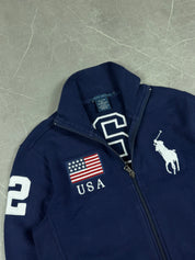 Ralph Lauren Big Pony USA Zip (XS)