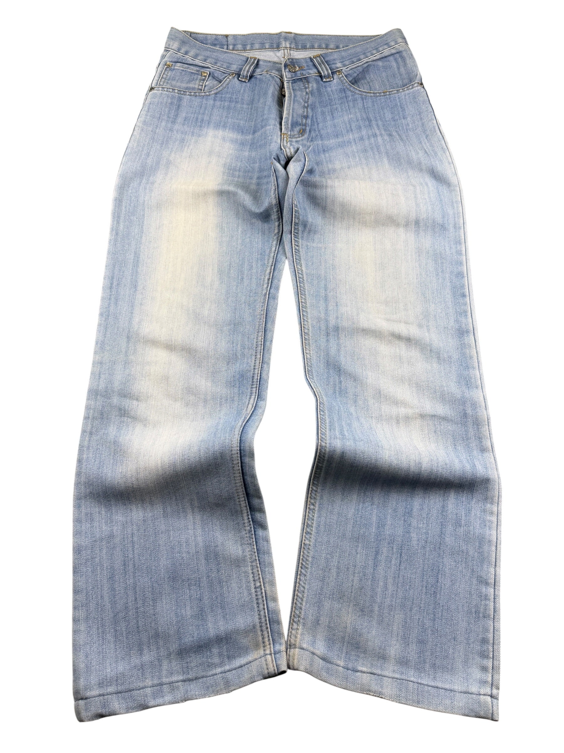 Armani Big Logo Baggy Jeans (XS)