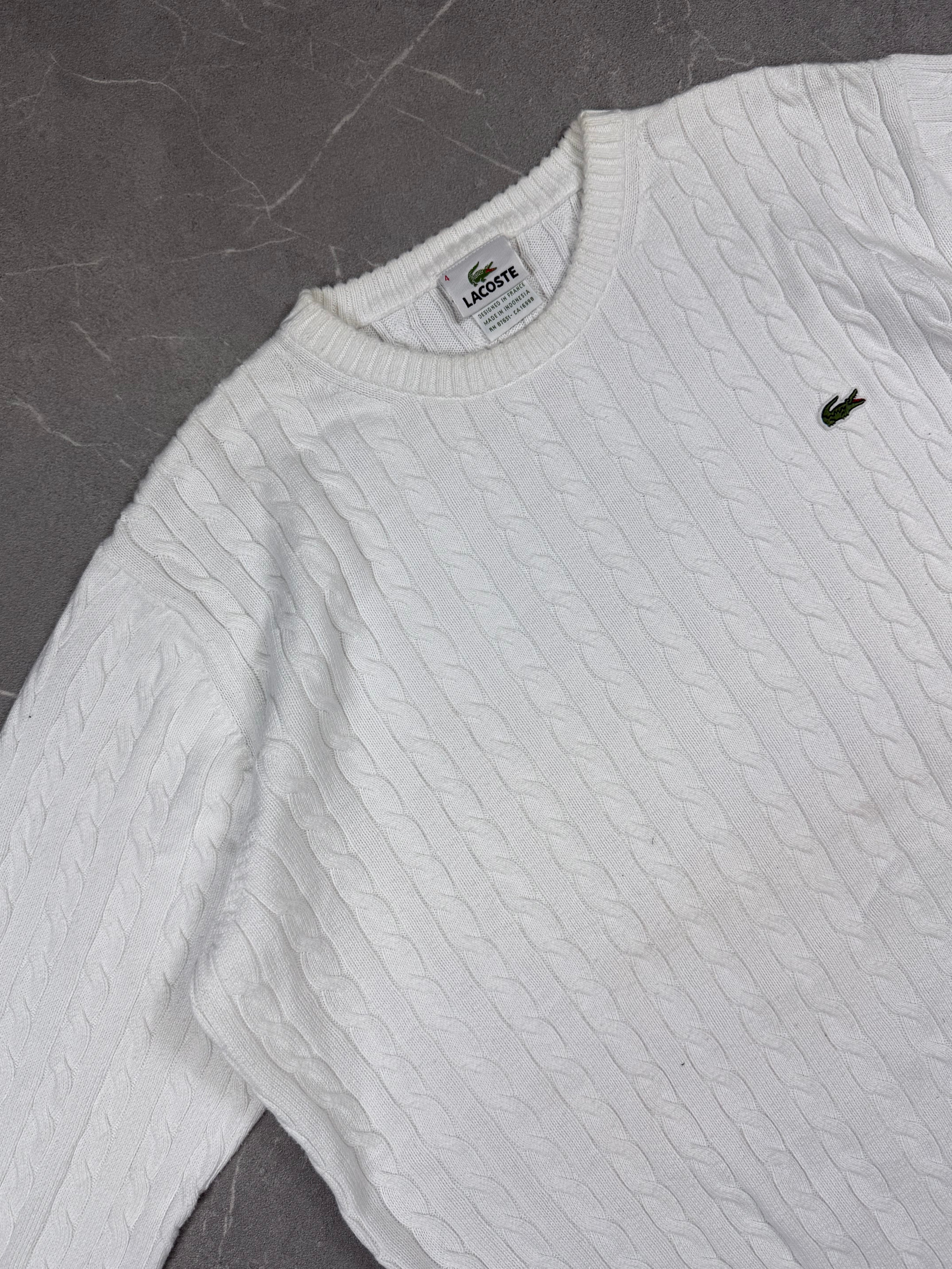 Rare Lacoste Knit Sweater (M)