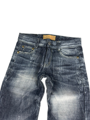 Crazy washed bootcut jeans (XS-S)
