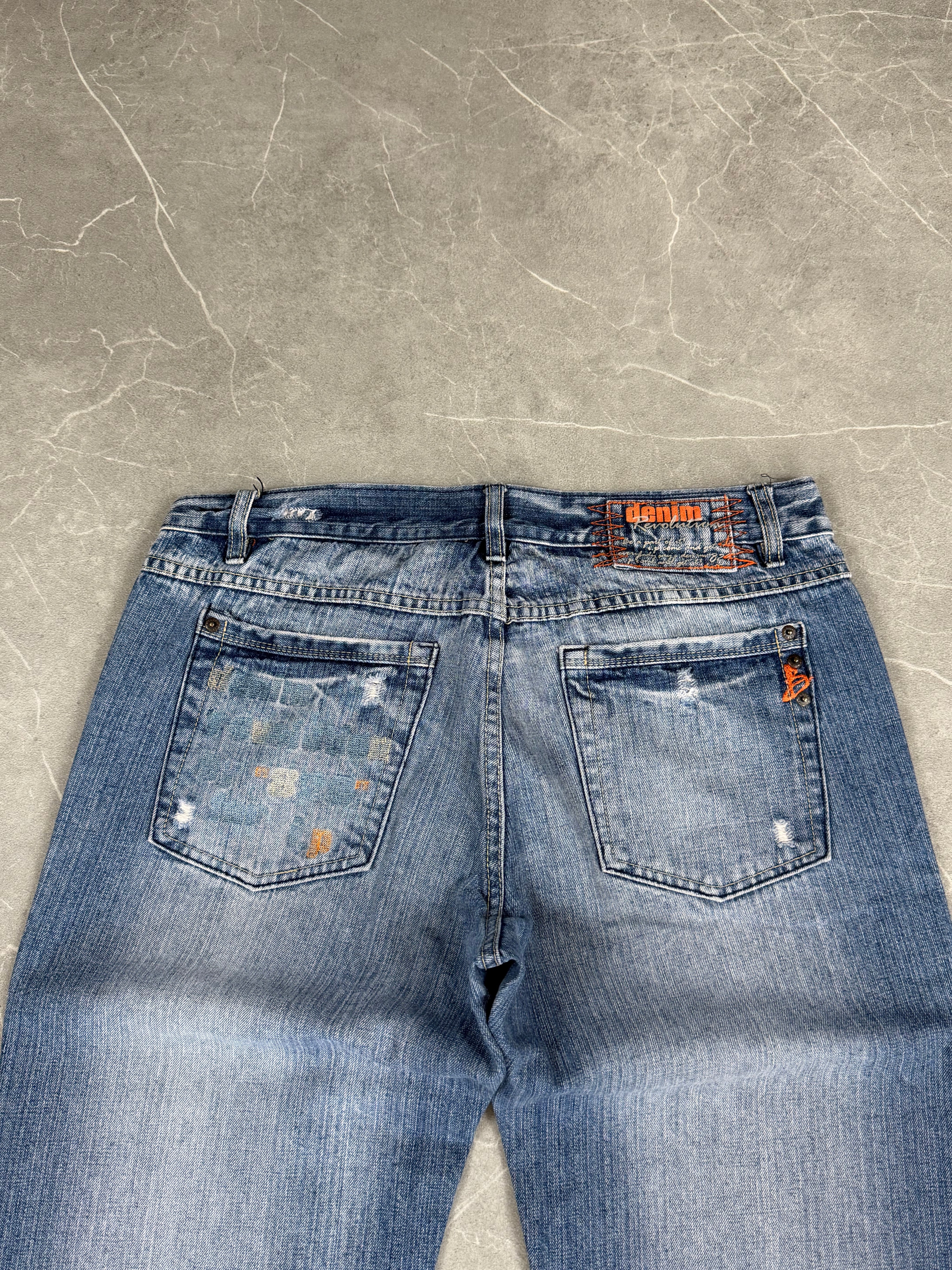 Vintage washed Baggy Jeans (M-L)
