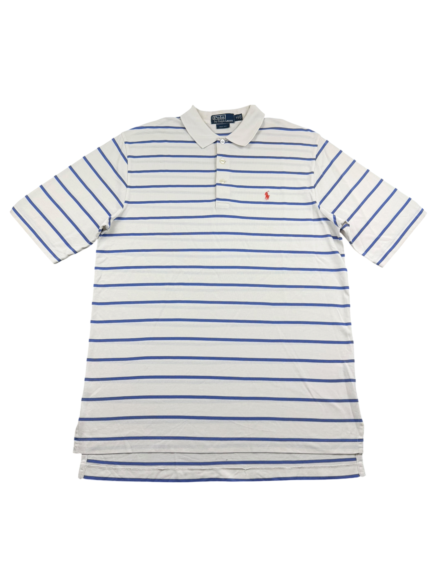 Ralph Lauren Striped Poloshirt (XL)