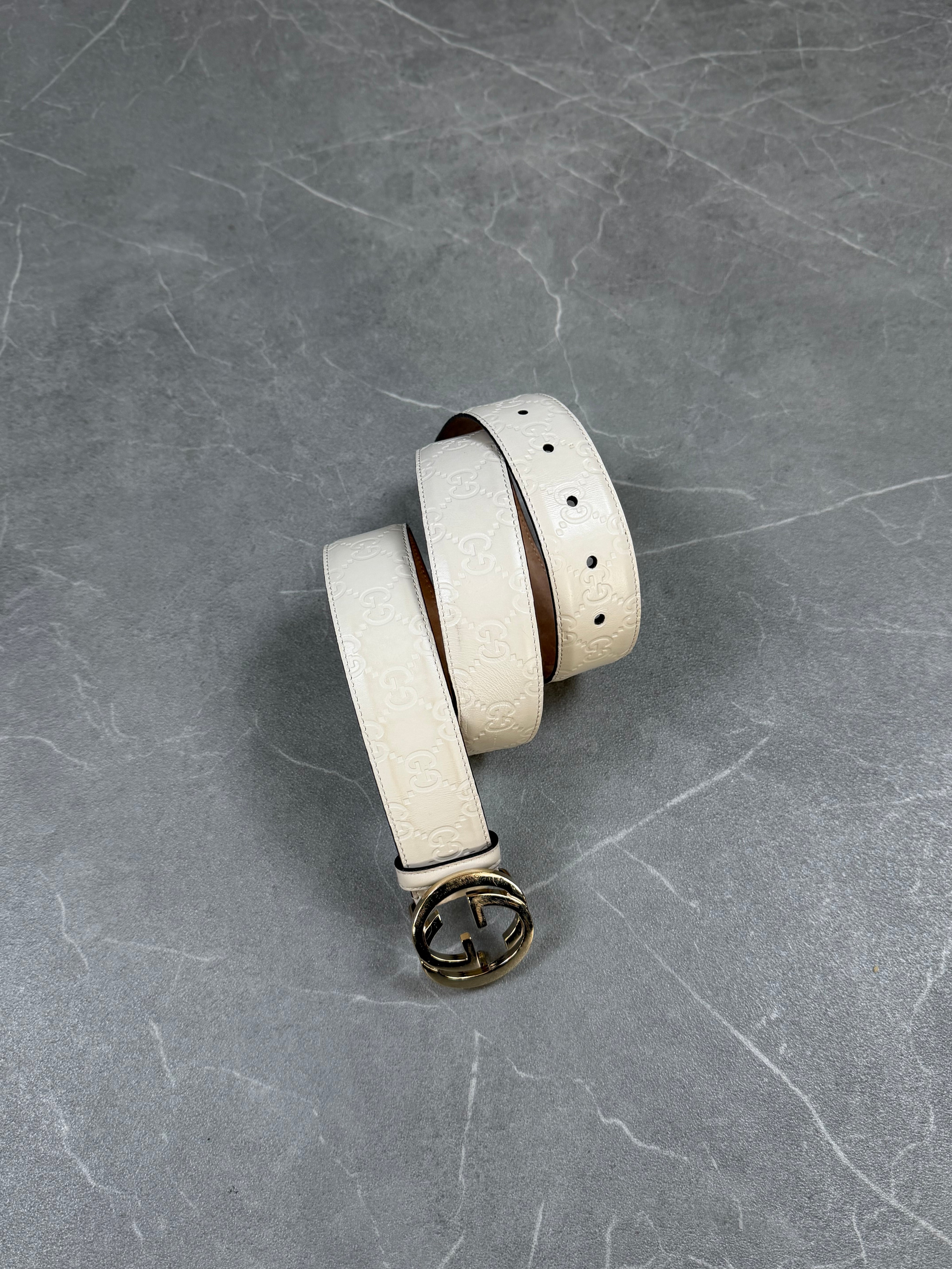 Gucci GG Monogramm Belt (95cm)