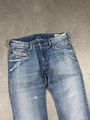 Diesel washed bootcut jeans (S)