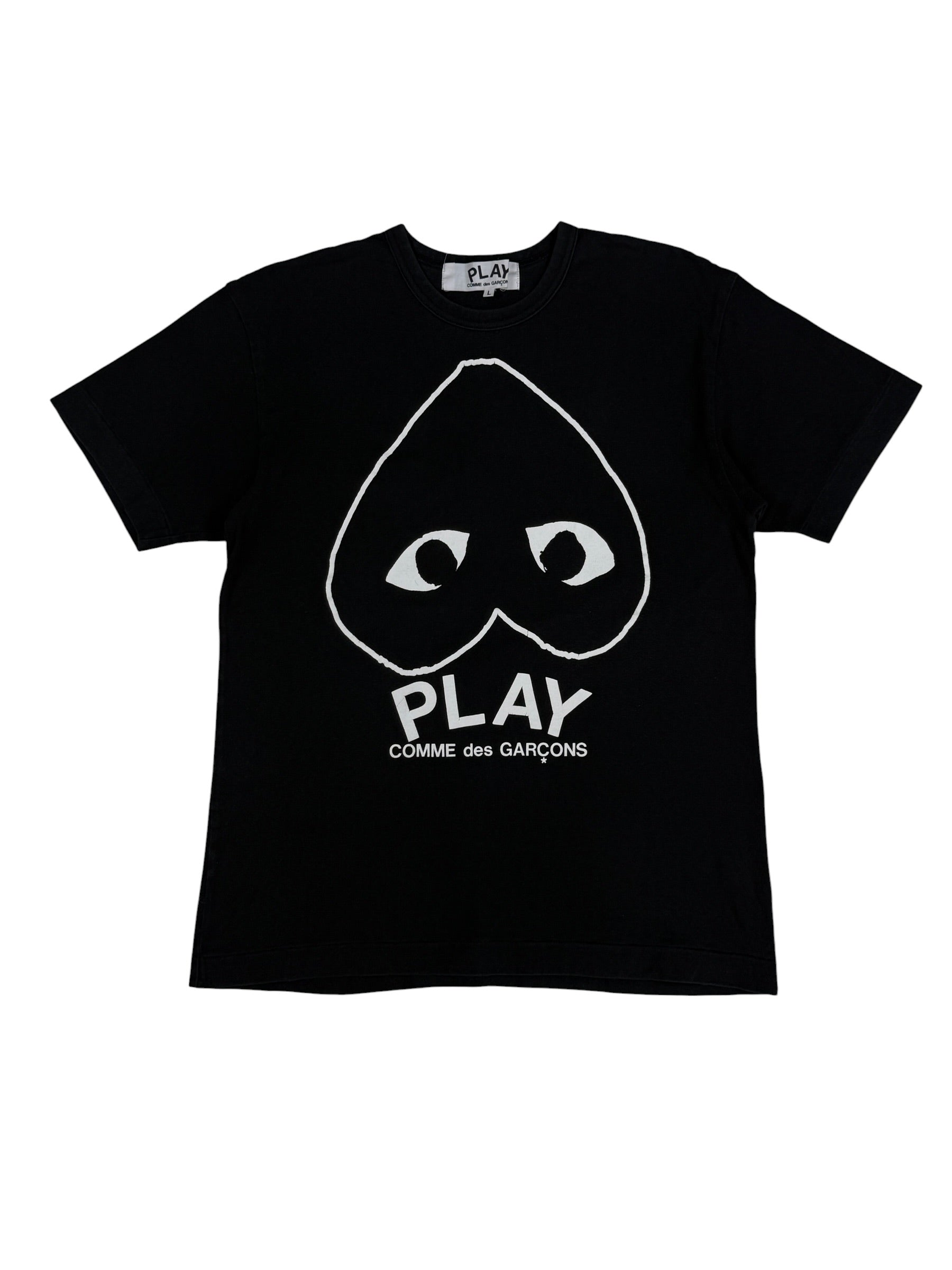 Comme des Garçons Play „upside down“ Heart Logo Tshirt (M)