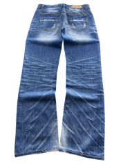 Washed Bootcut Jeans (XS)
