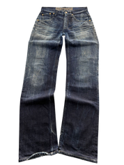 Washed Vintage Straightfit Jeans (S)
