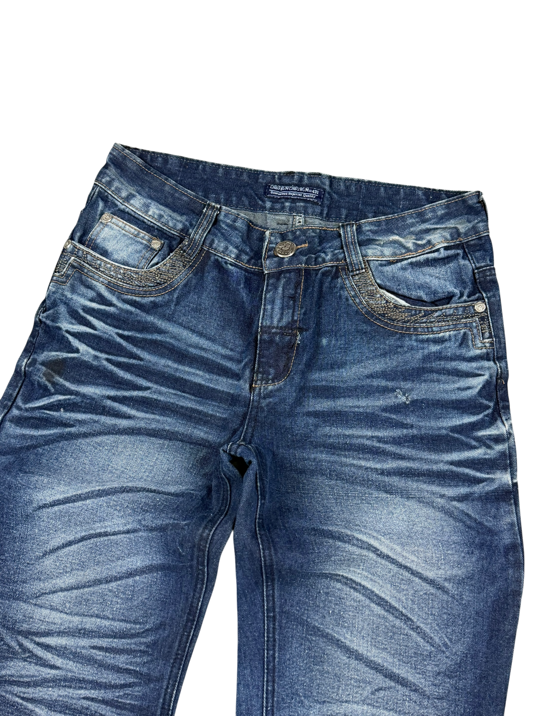 Ultra washed Straightfit Jeans (S-M)