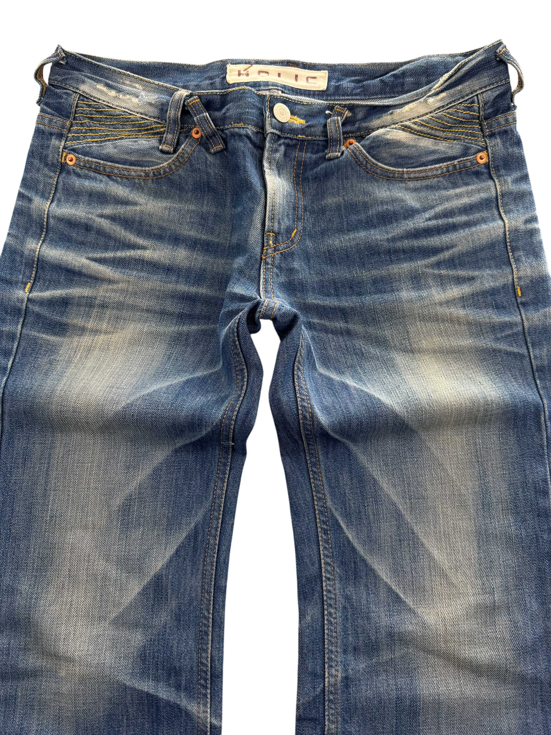 Washed Bootcut Jeans (S)