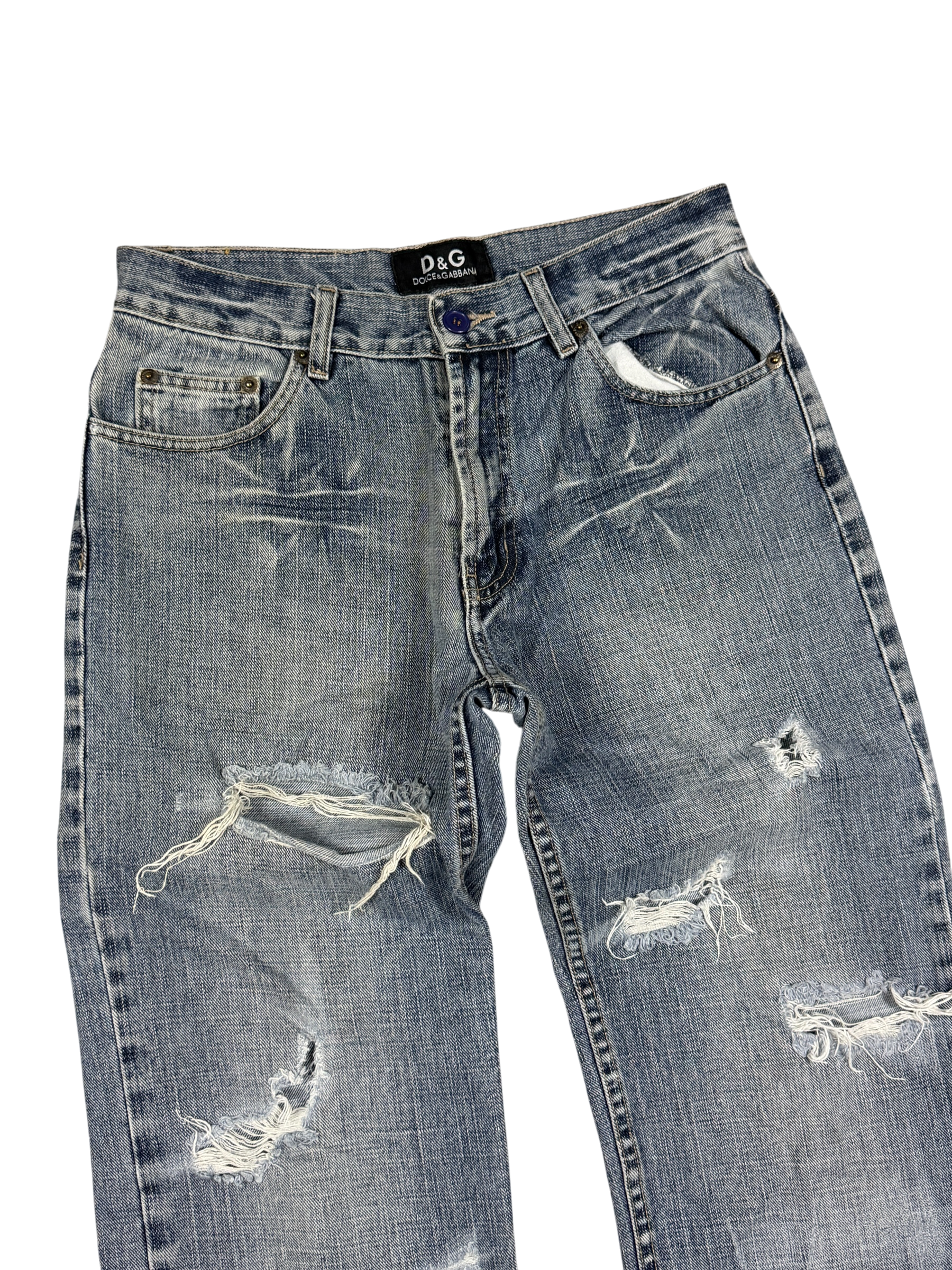 Dolce Gabbana washed Big Logo Jeans (XS-S)
