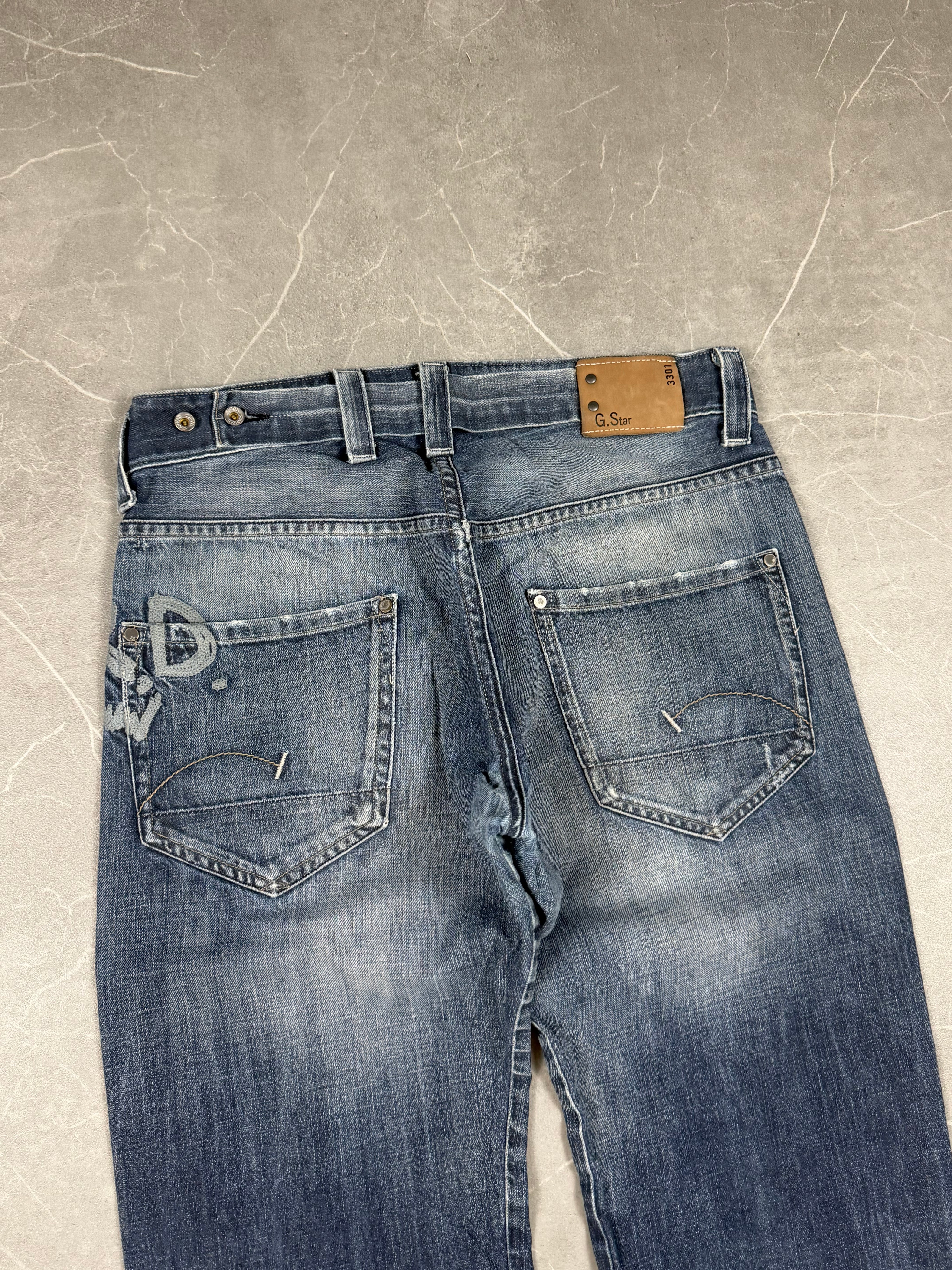 Gstar Baggy/Bootcut Jeans (S)