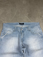 Vintage Armani Logo Jeans (L)