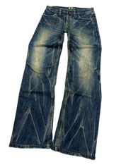Ultra Washed Straight-Fit Jeans (S)