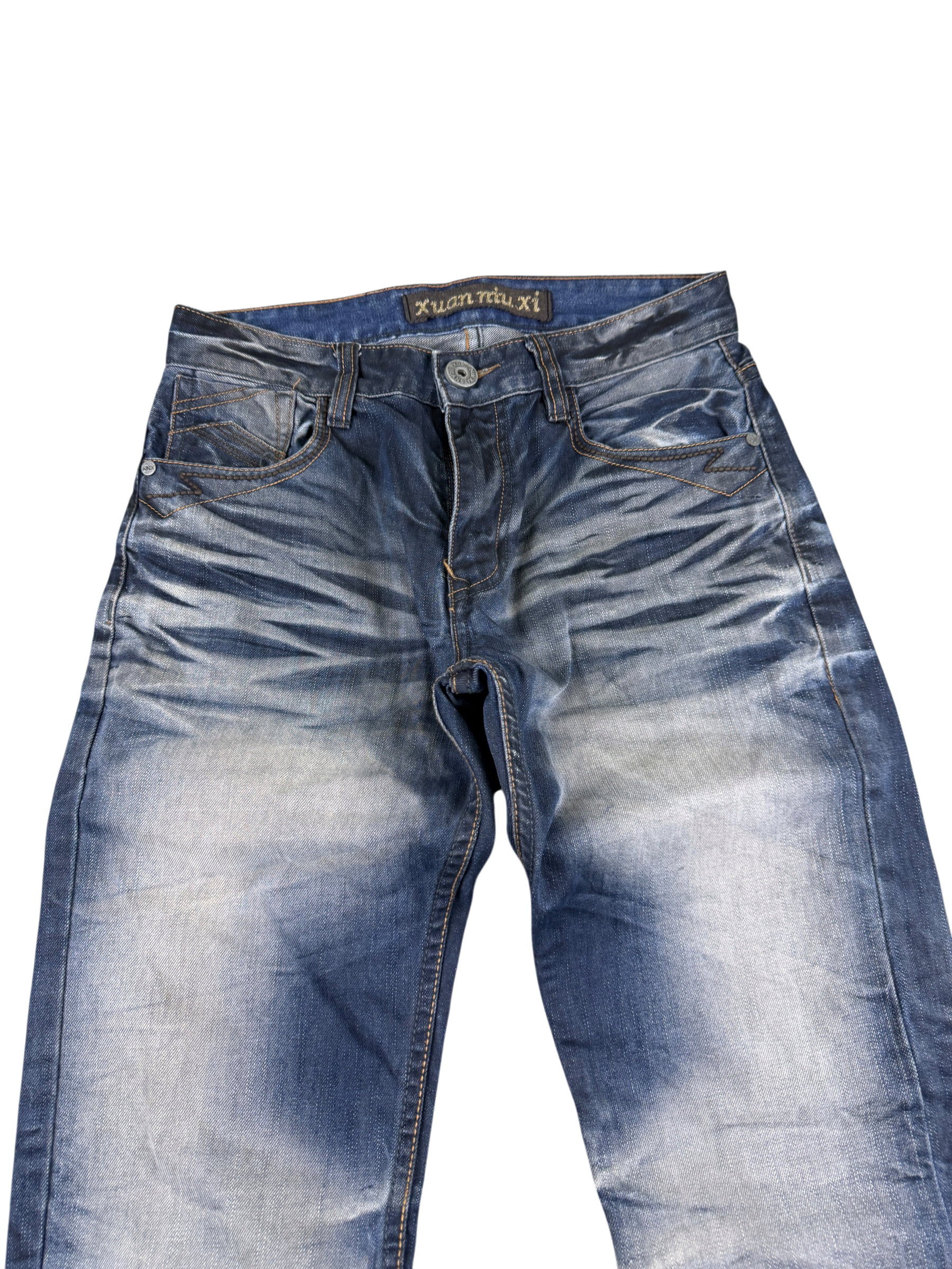 Crazy washed Slim Jeans (S)