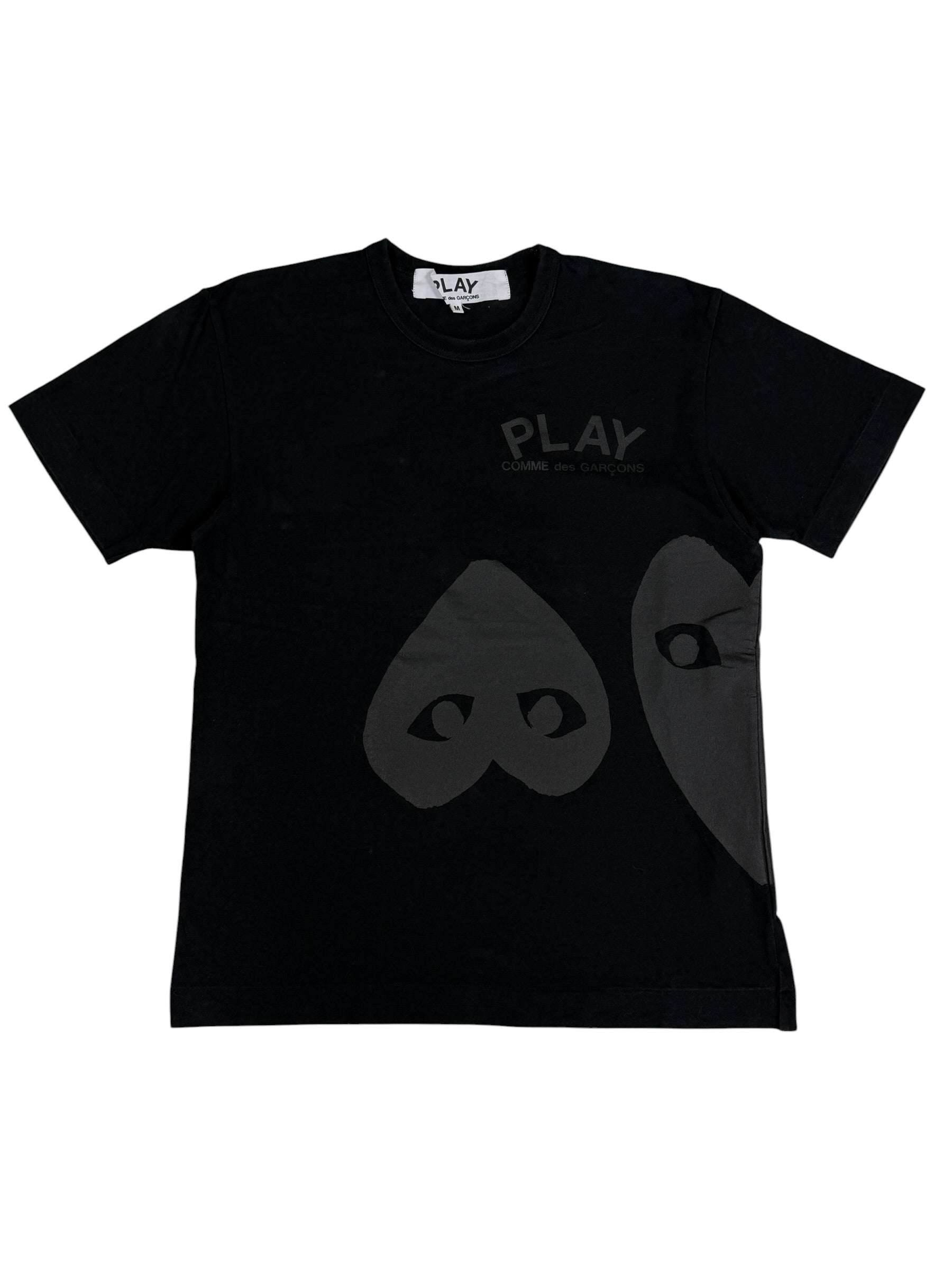 Comme des Garçons Play "Big Three Hearts" T-shirt (S)