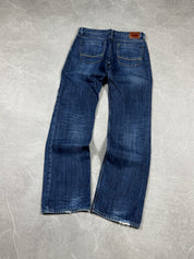 Vintage Washed Straight Jeans (XL)