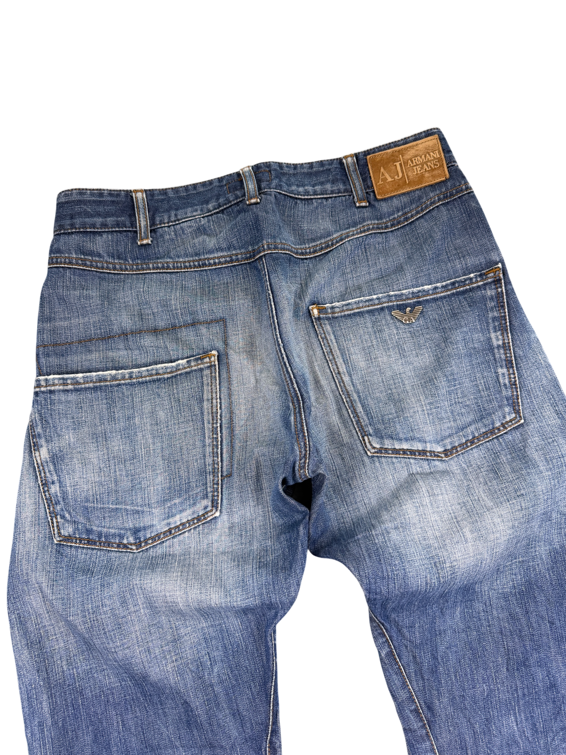 Armani vintage washed Straight Jeans (S)