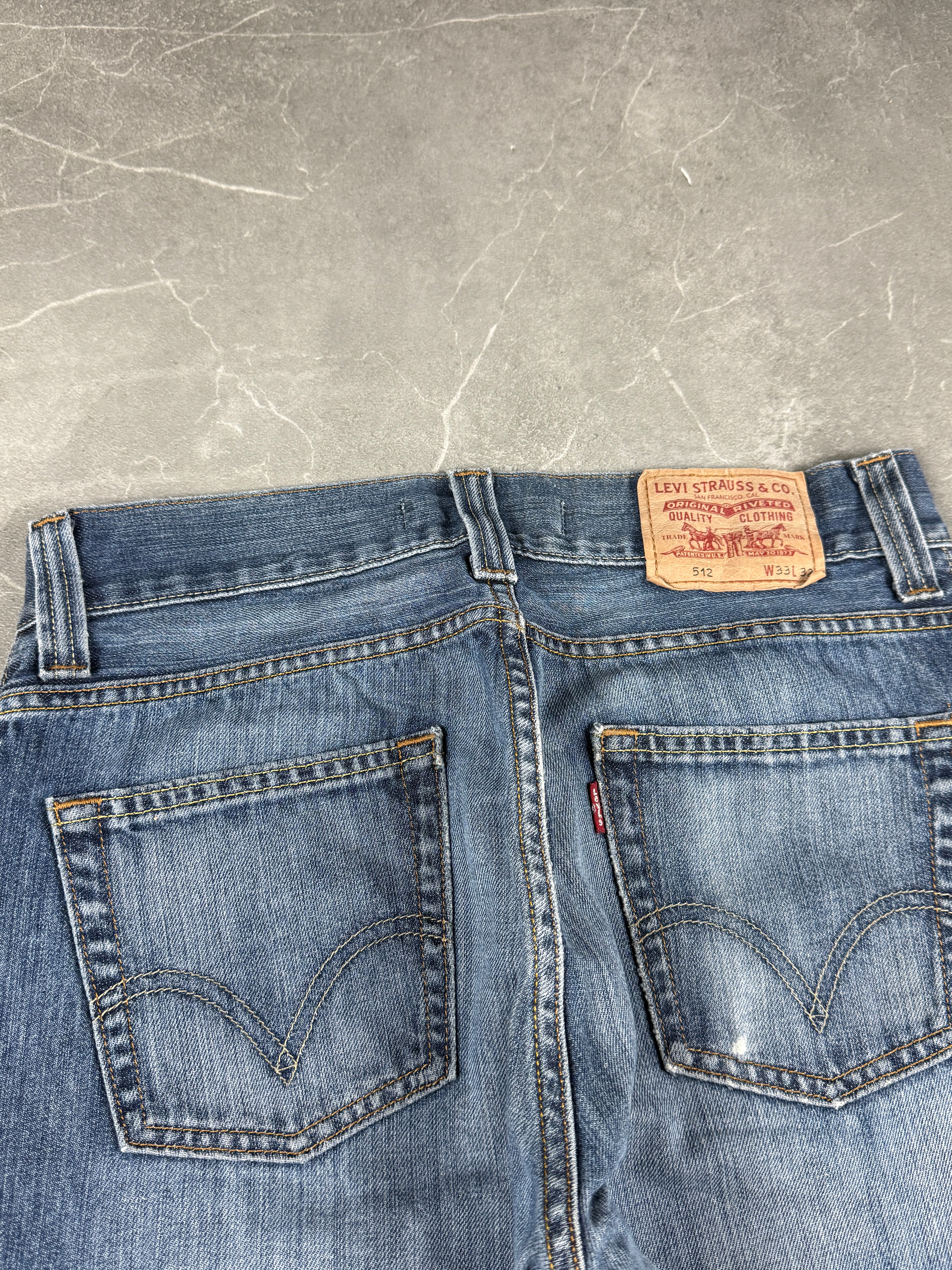 Levi's washed bootcut jeans (SM)
