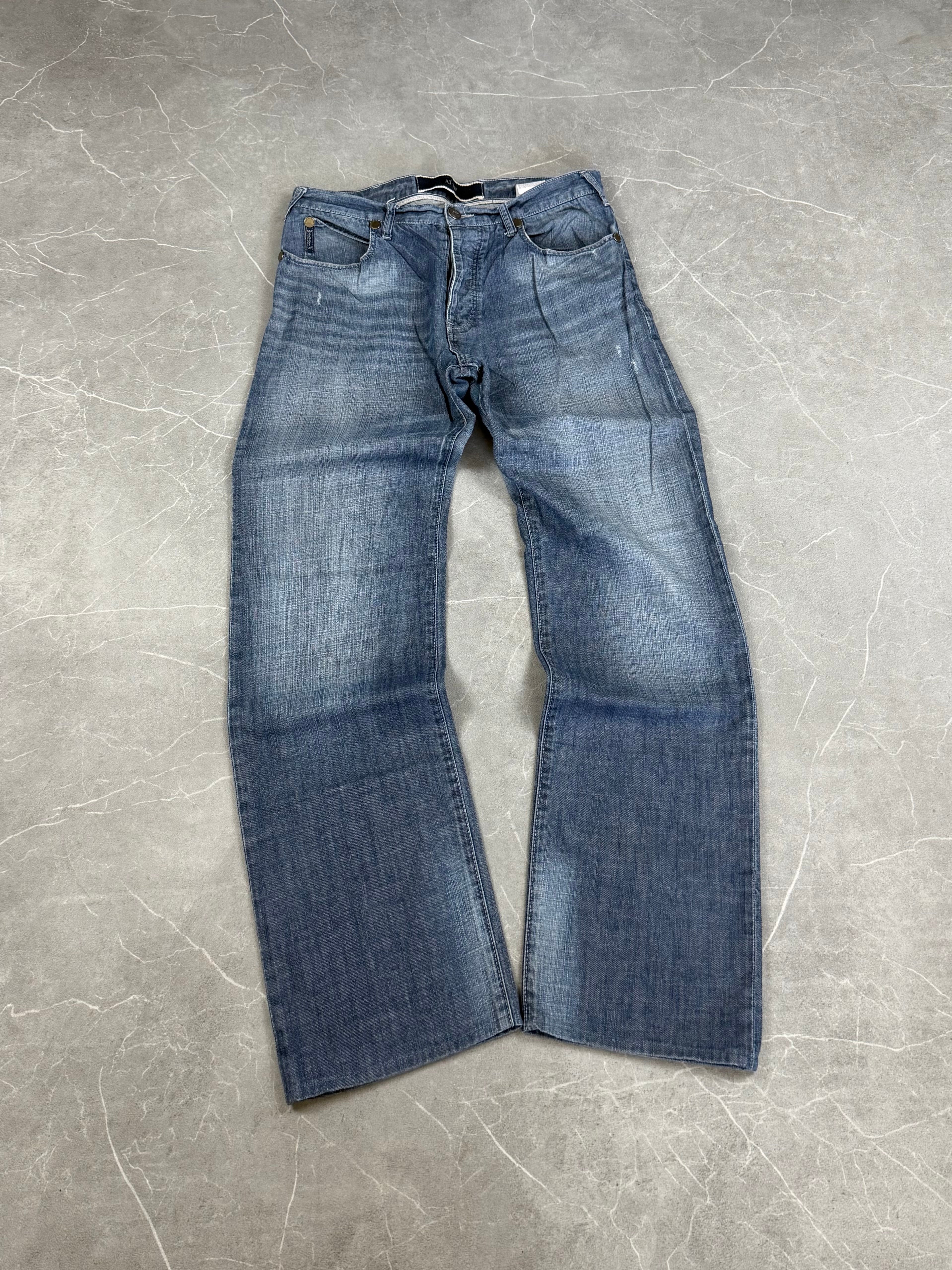 Armani washed Straight-Fit Jeans (S)