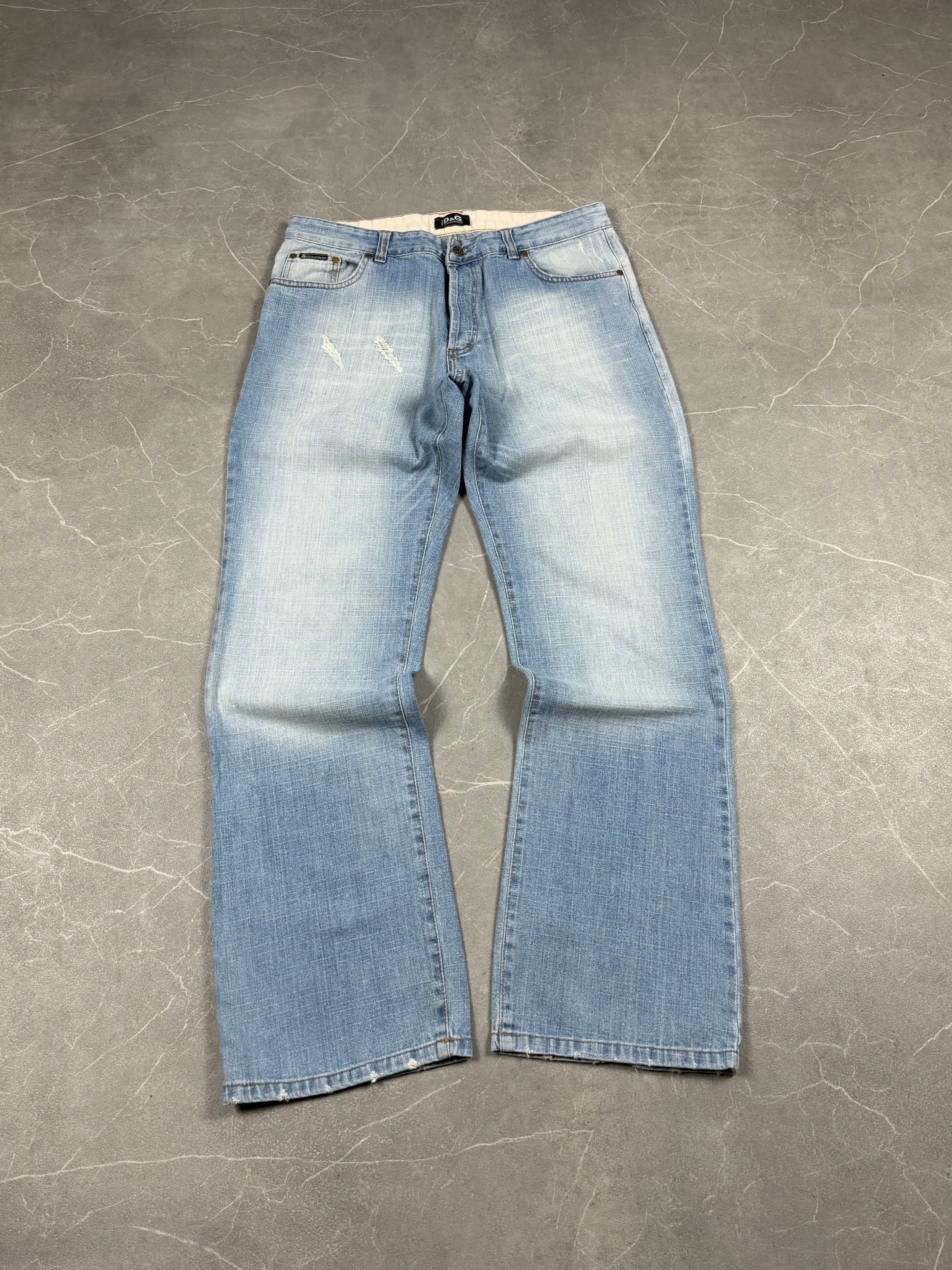 Dolce Gabbana Big Logo Jeans (S-M)