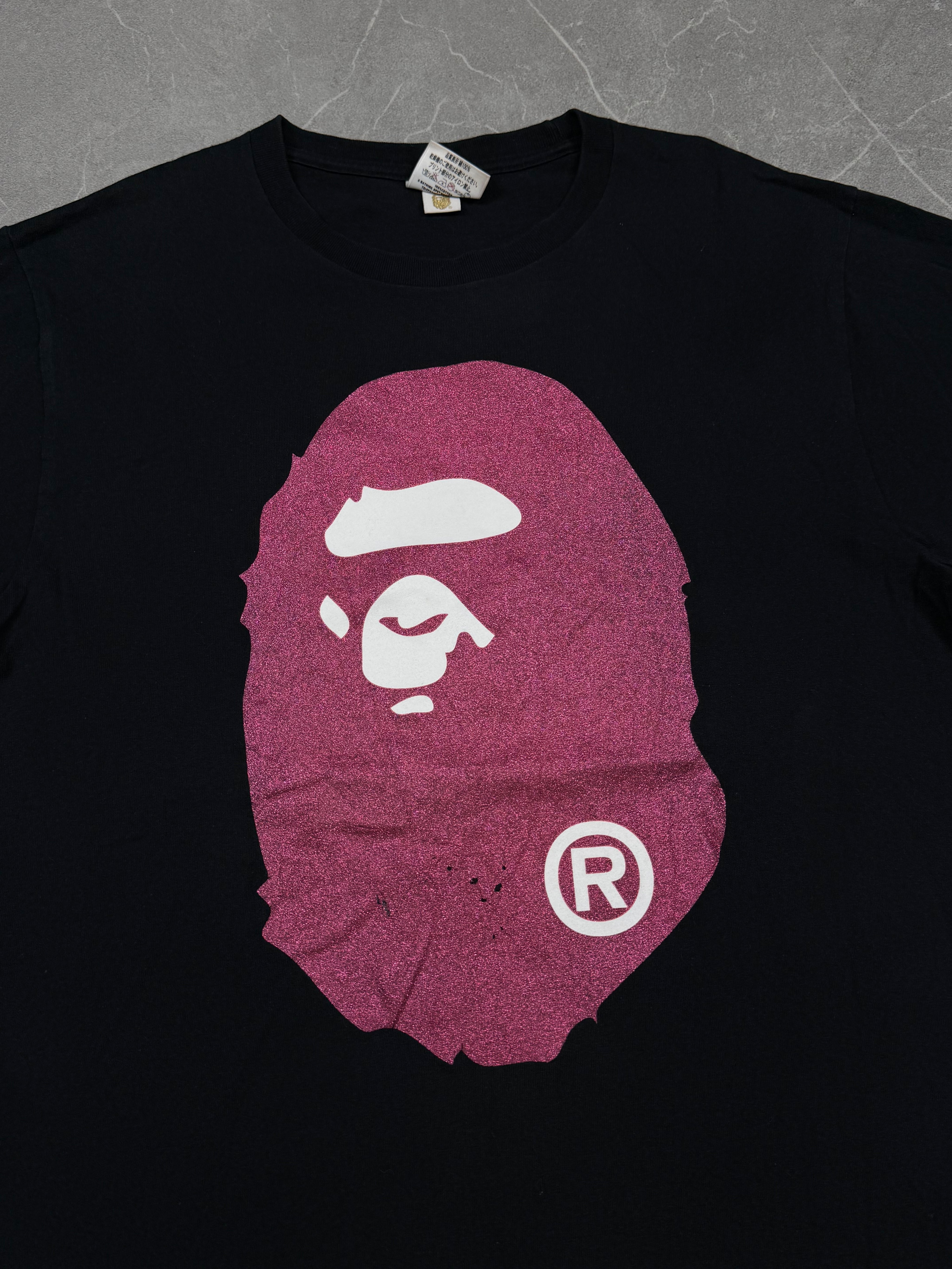 Bape Big Ape Head Shiny Long Sleeve (L)
