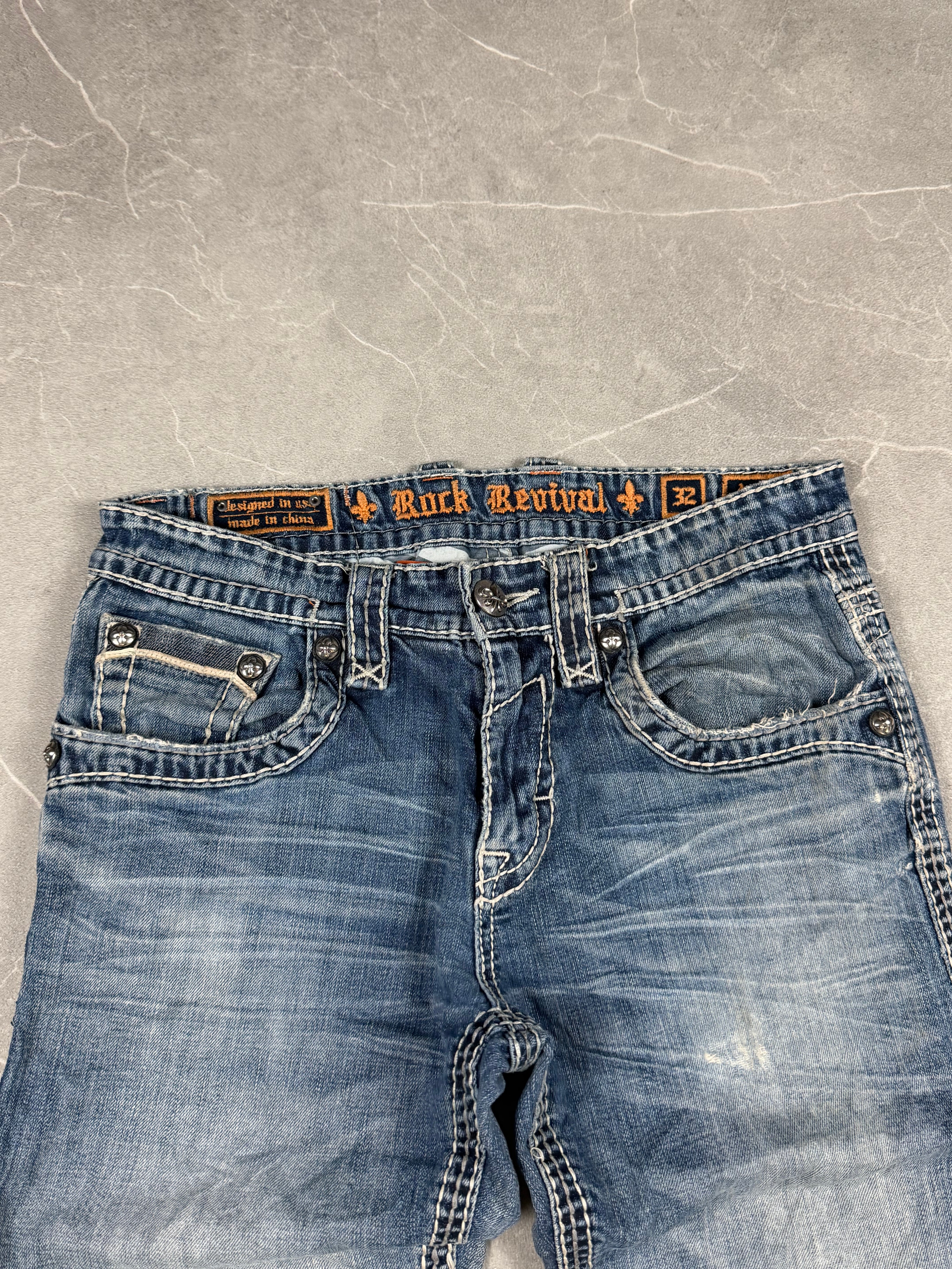Rock Revival Straight fit Jeans (S-M)