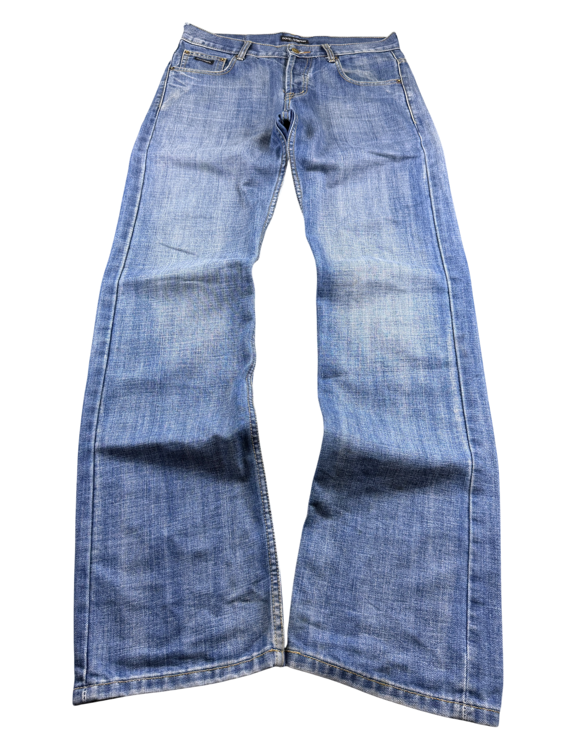Dolce Gabbana vintage Big Logo Bootcut Jeans (L)