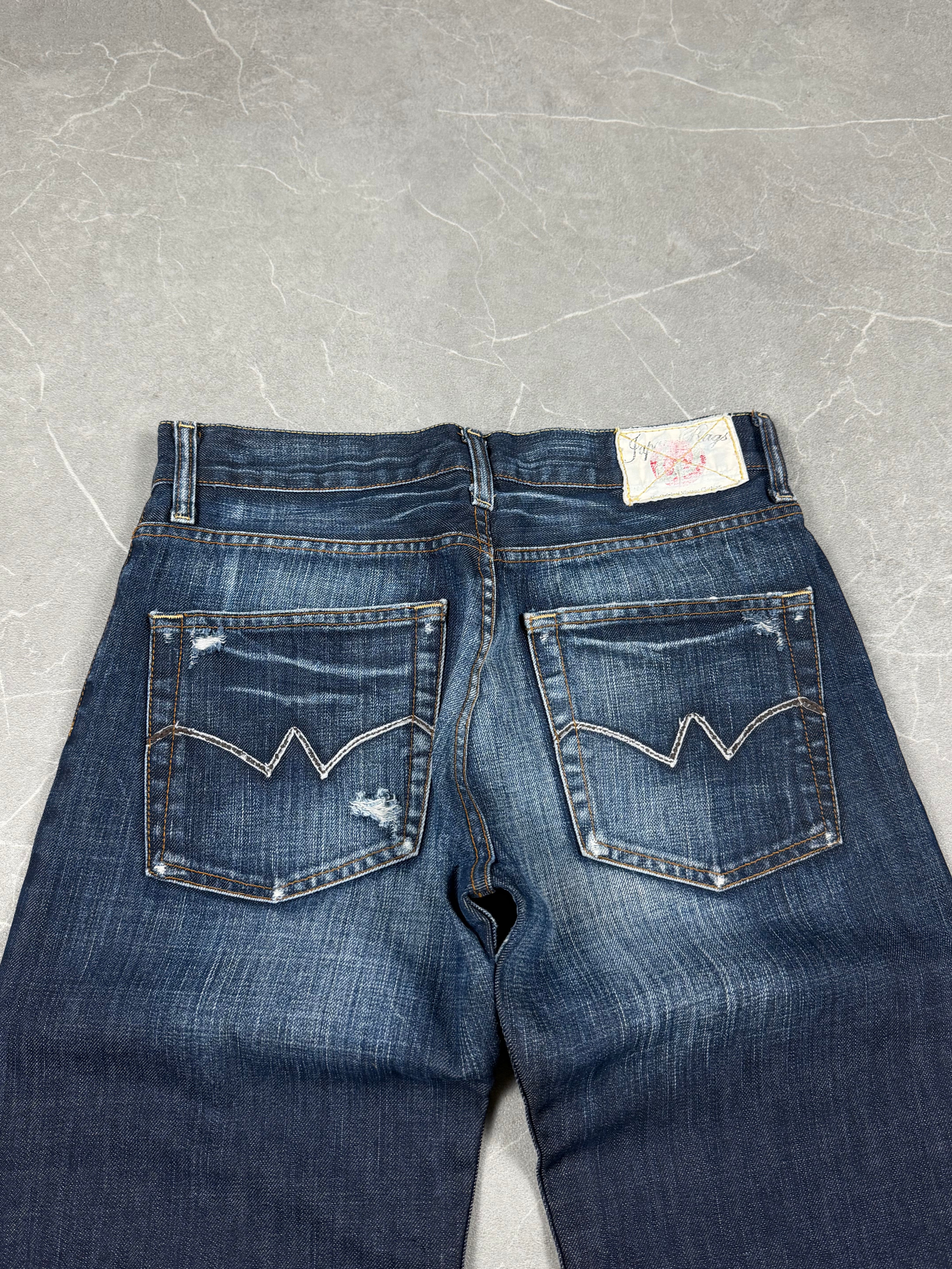 Vintage Japan Rags Bootcut Jeans (S)