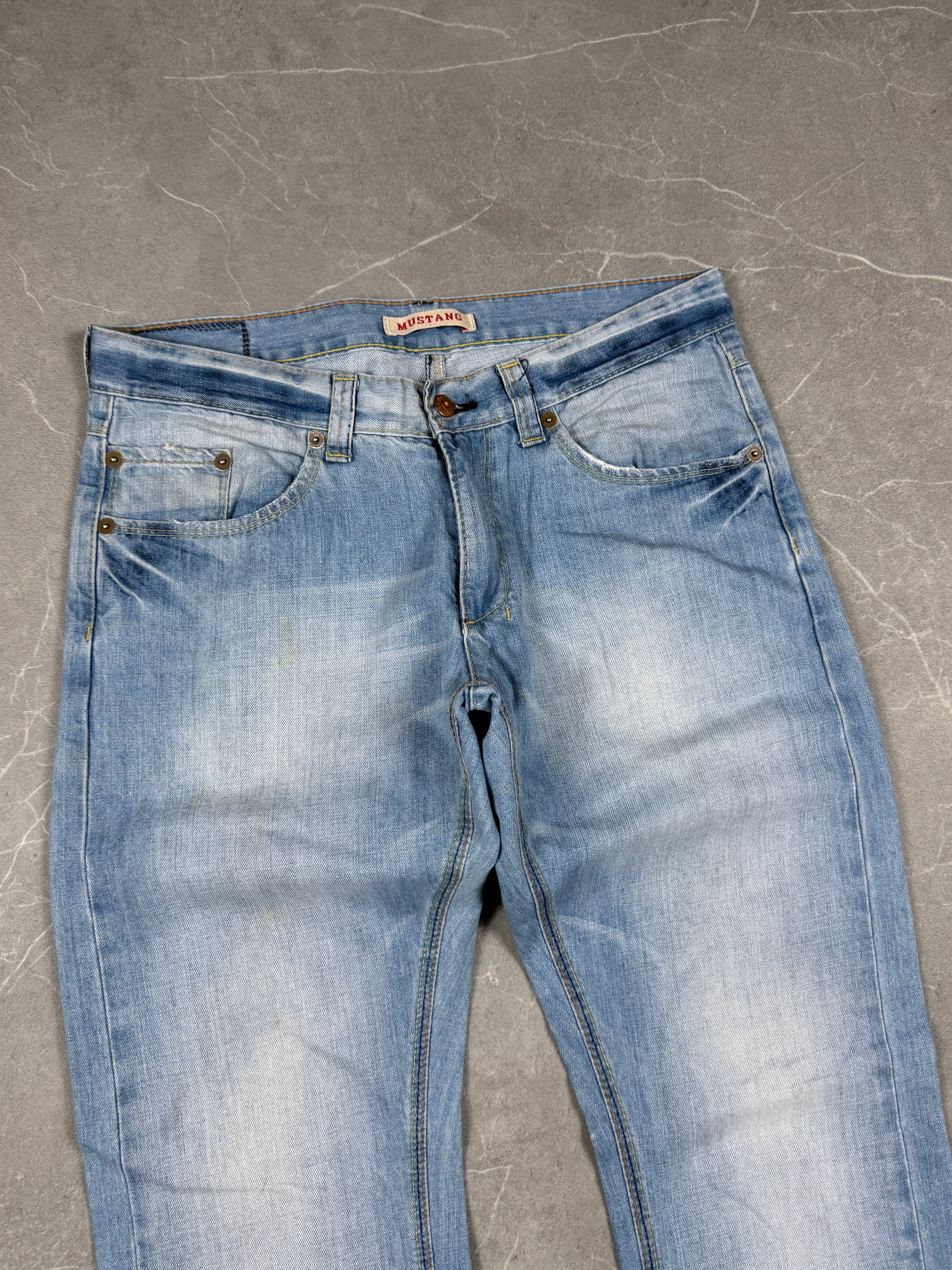 Mustang washed Bootleg Jeans (M)