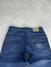 Armani Logo Straight Fit Jeans (M)