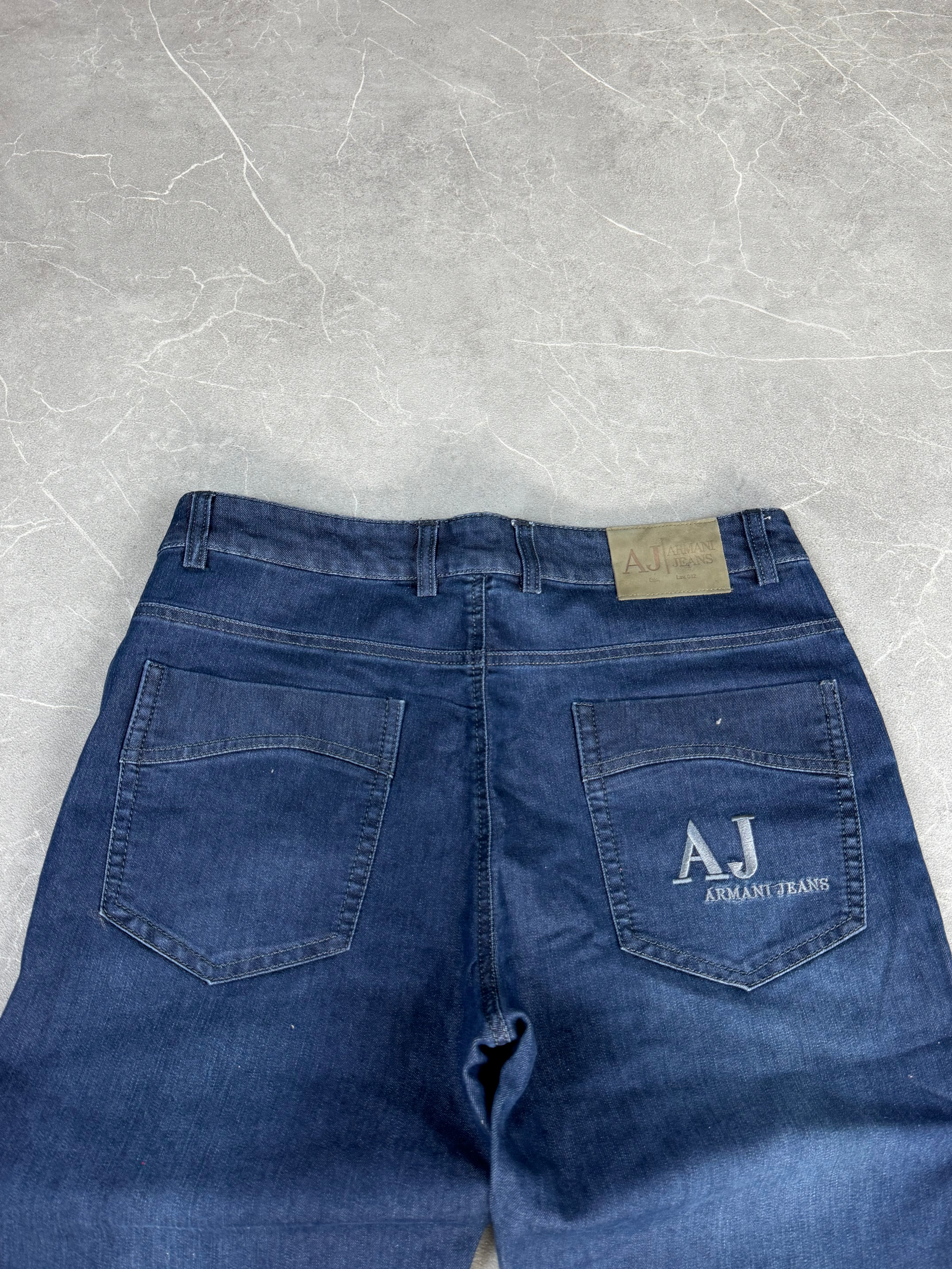Armani Logo Straight Fit Jeans (M)