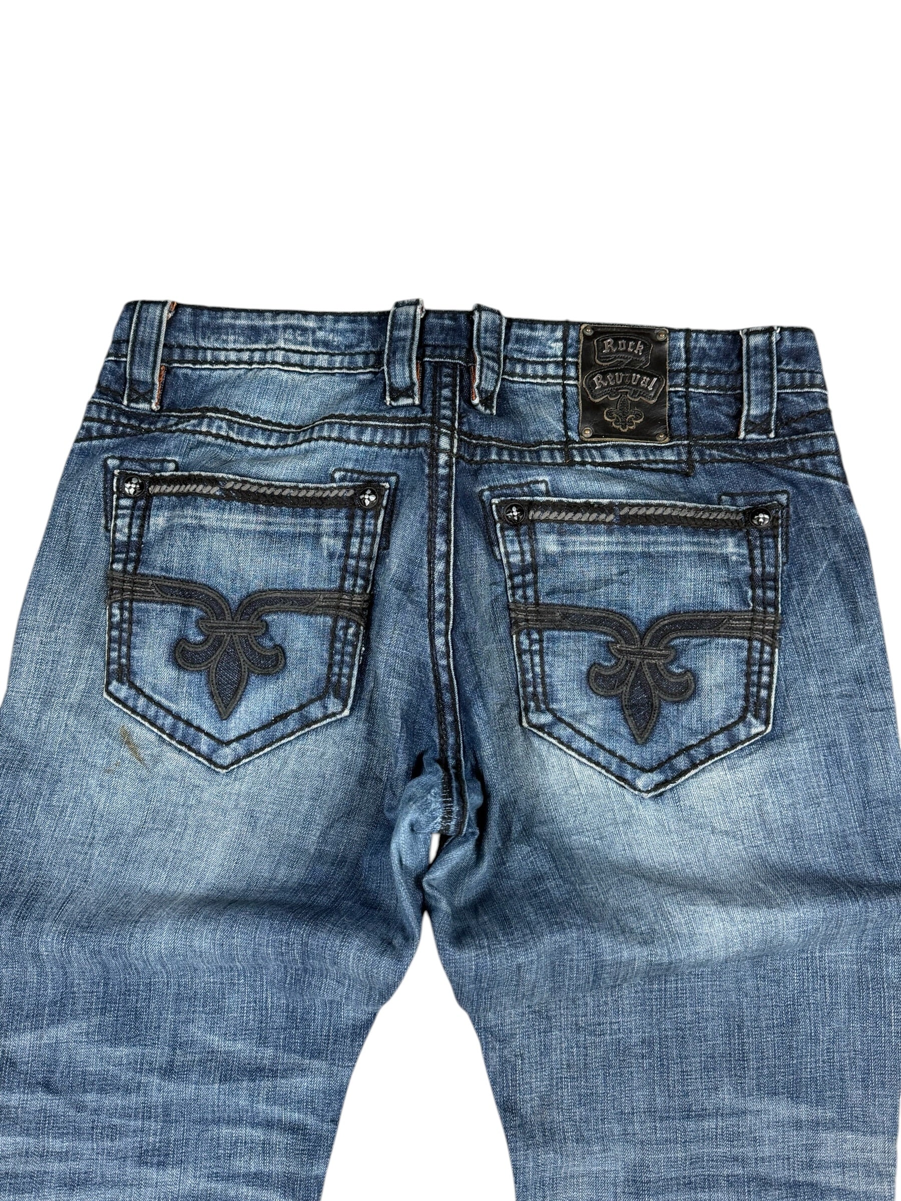 Rock Revival washed Jeans (L-XL)