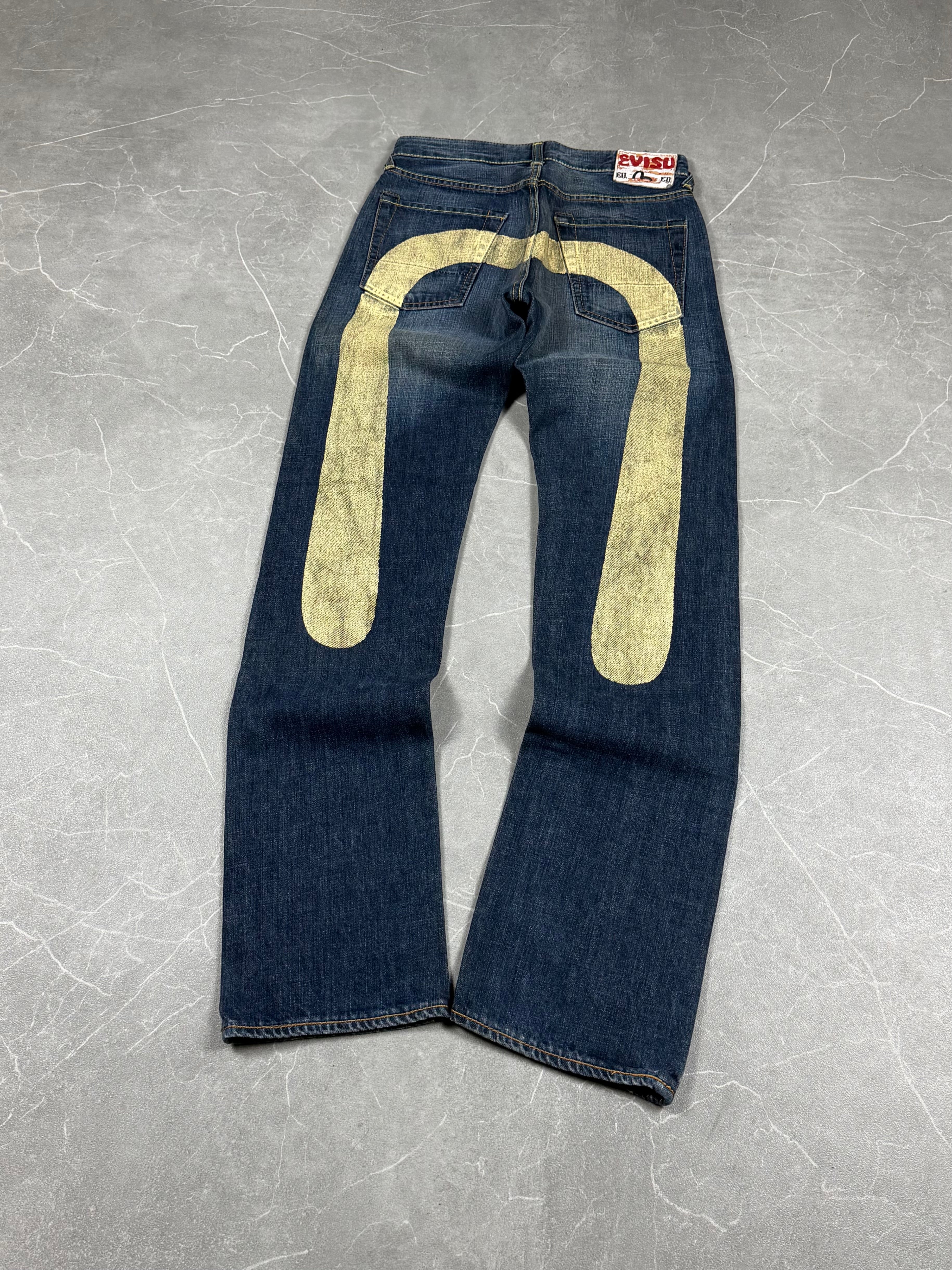 Evisu Big Logo Daicock Jeans (S)