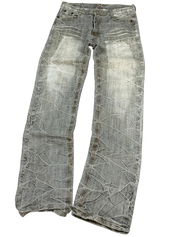 Ultra washed Straight Jeans (S)